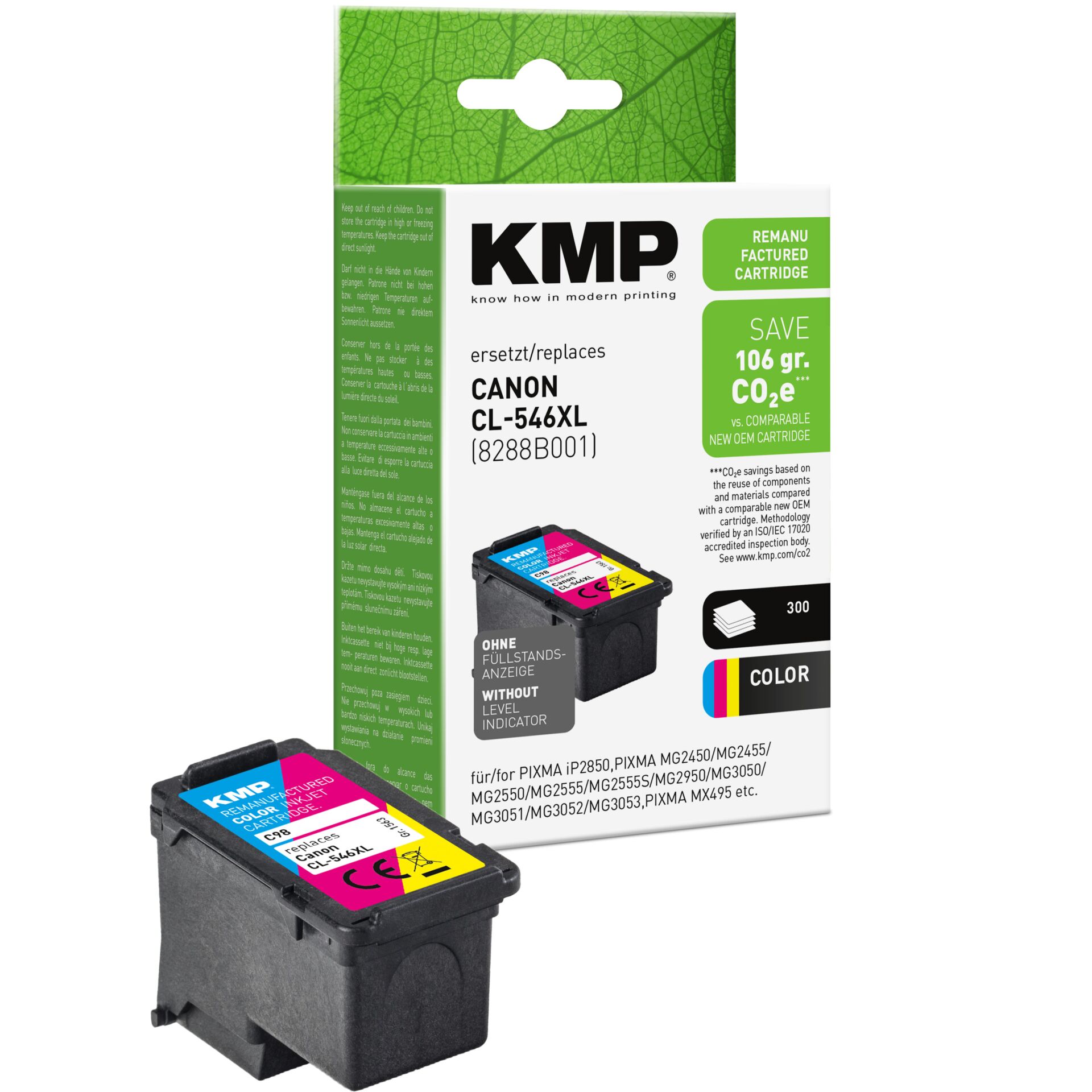 Adapter, Elektronik, Computer-Ausrüstung, Computerausrüstung, QR-Code, Tintenpatrone, Canon-kompatibel, Color-Tintenpatrone, CMYK, Günstige Tintenpatrone