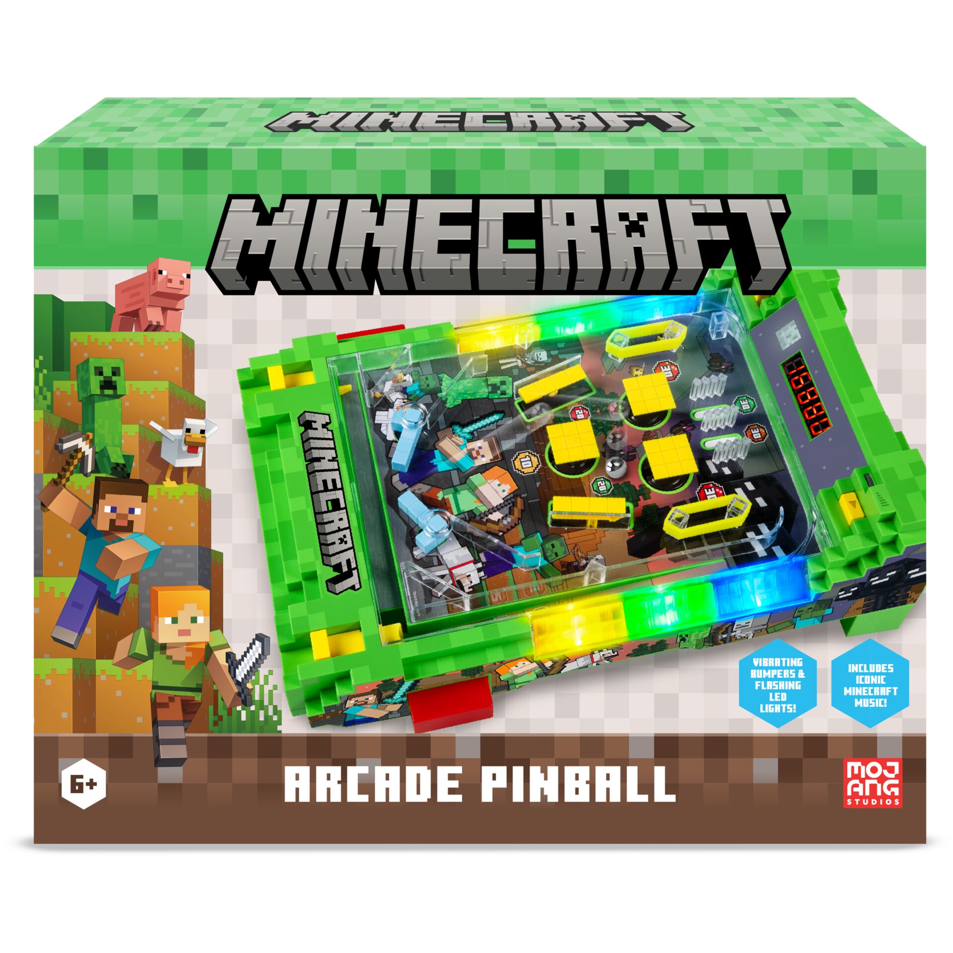 Lego, Spielzeug, Sammelspielfläche, Kompakt, Elektronik-Display, Spielzeug, Minecraft, Arcade, Pinball, Lego-ähnlich