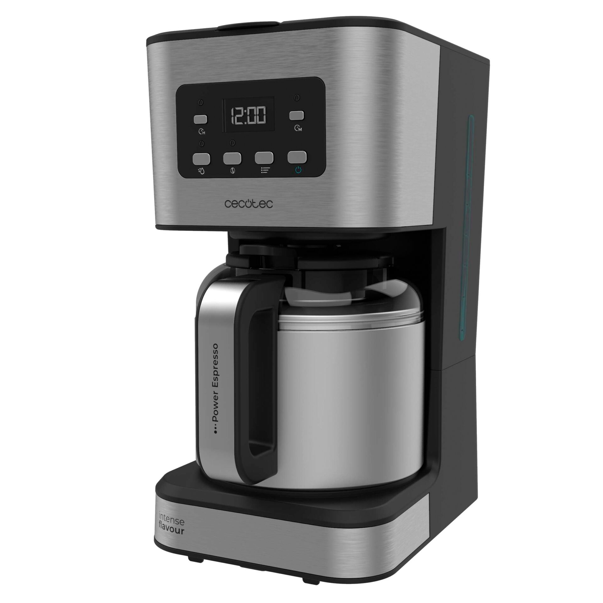 Kaffeemaschine, Espresso, Stahl, Display, Wassertank