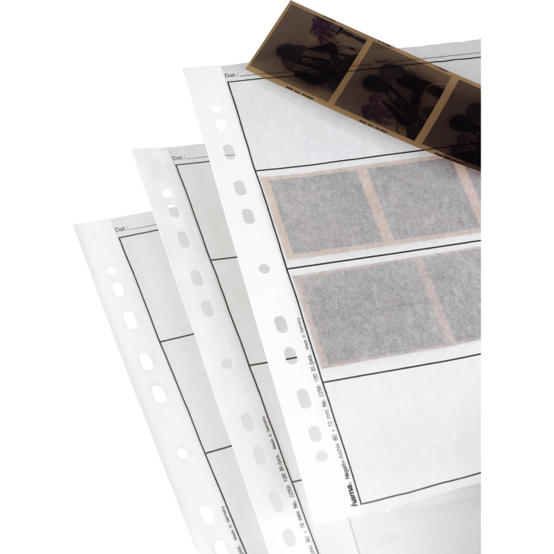 Hama Negativ Sleeves glassine  matte 60x70 100 pcs         2259
