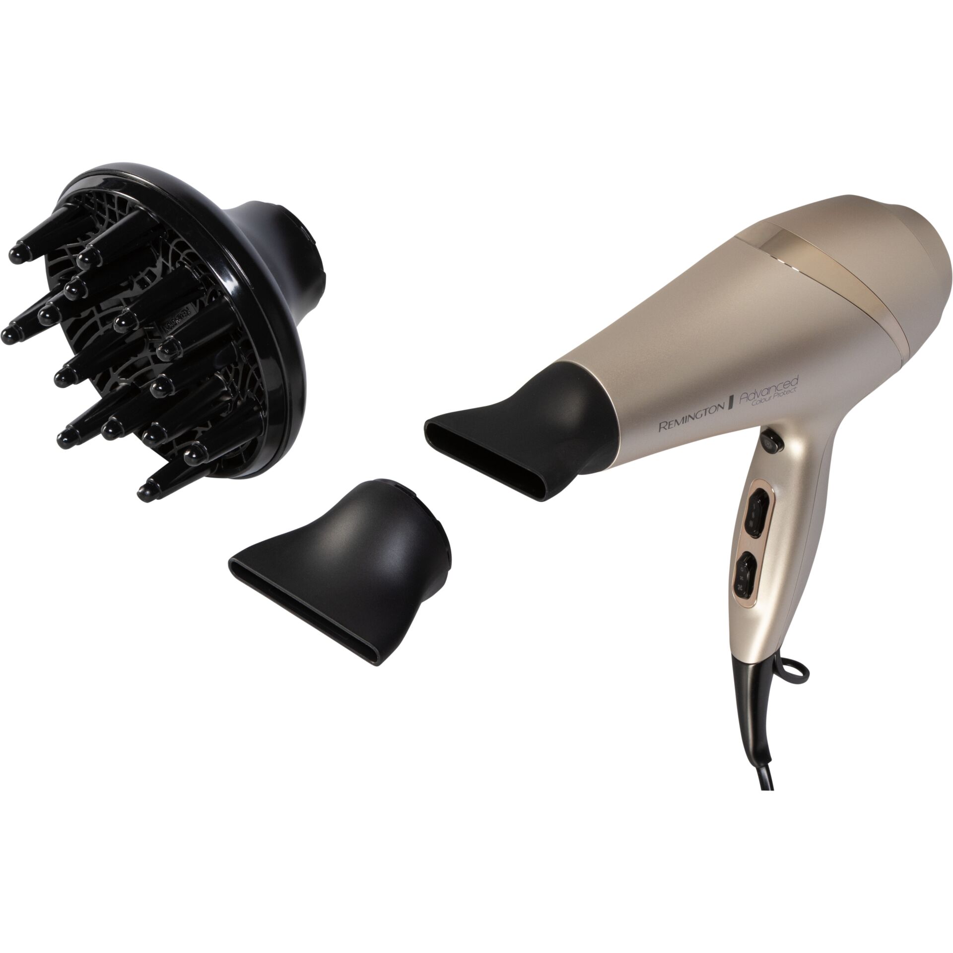 Hair dryer, Blow dryer, Hair dryer attachments, Diffuser, Concentrator nozzle, Föhnh, Haartrockner, Aufsatzkissen, Aufsatzdüse, Kaltluftschalter