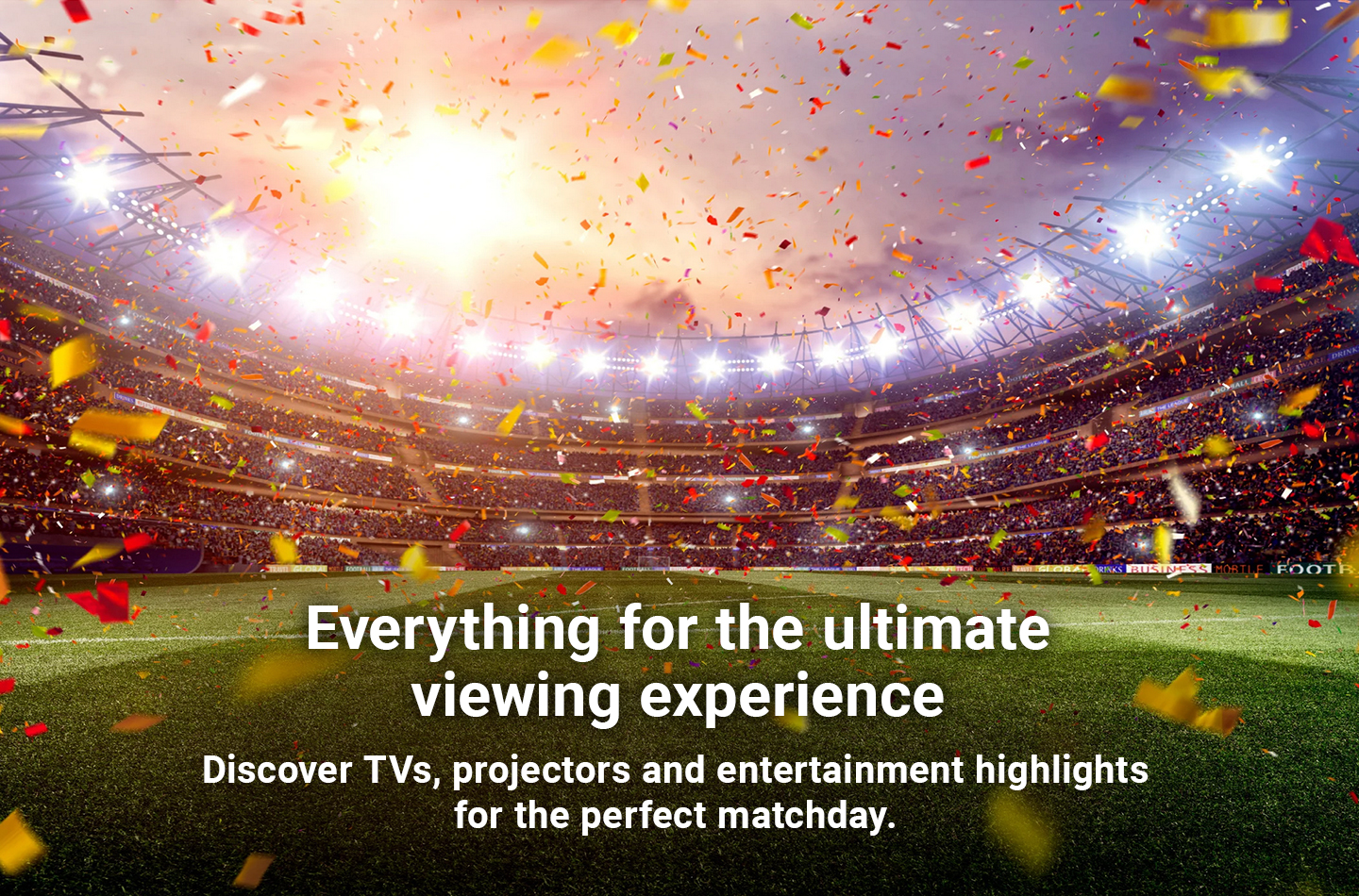 stadion, konfetti, fußballfeld, arena, menschenmenge