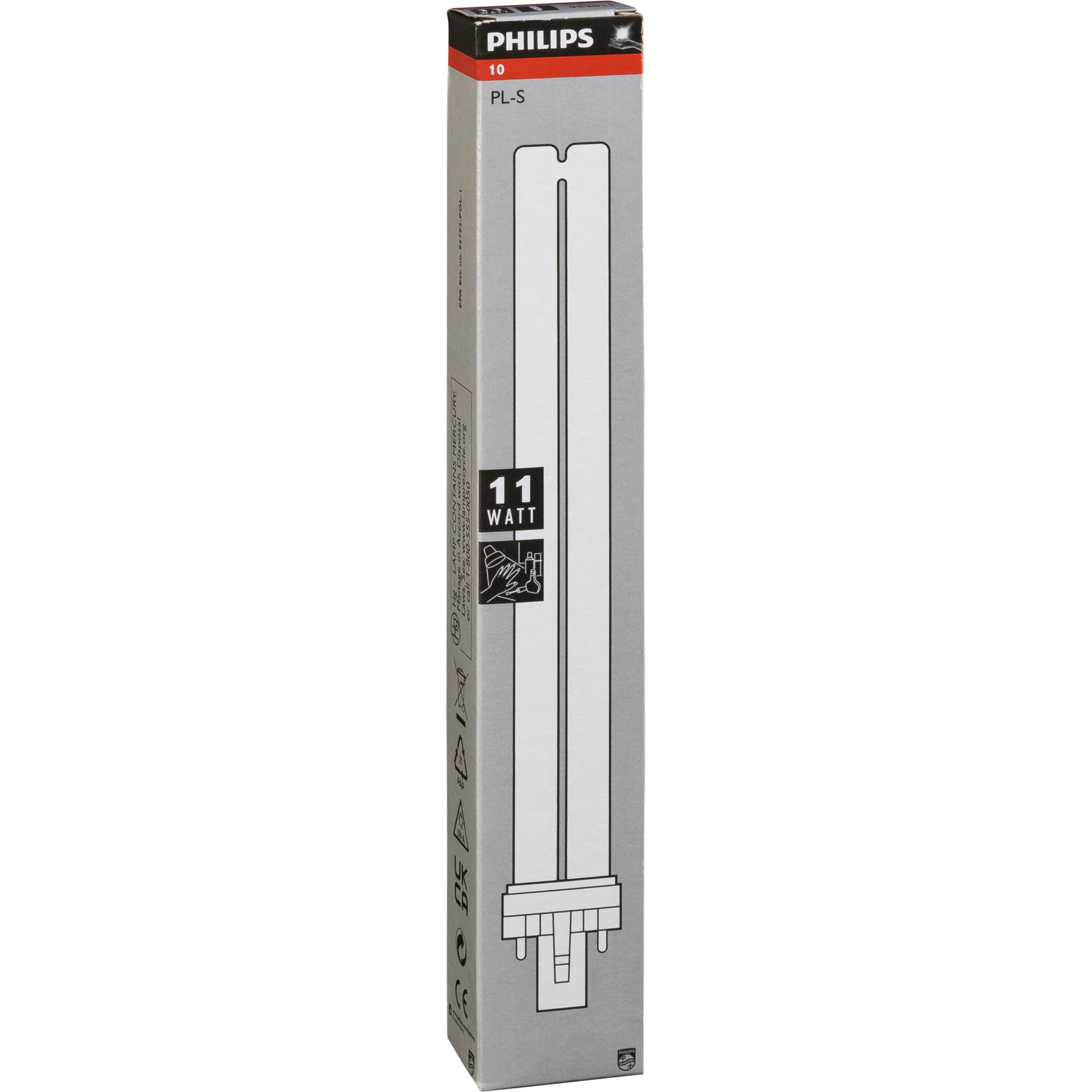 Philips UVA-Lamp  PL-S 11W/10/2P  Actinic BL 2-Pin