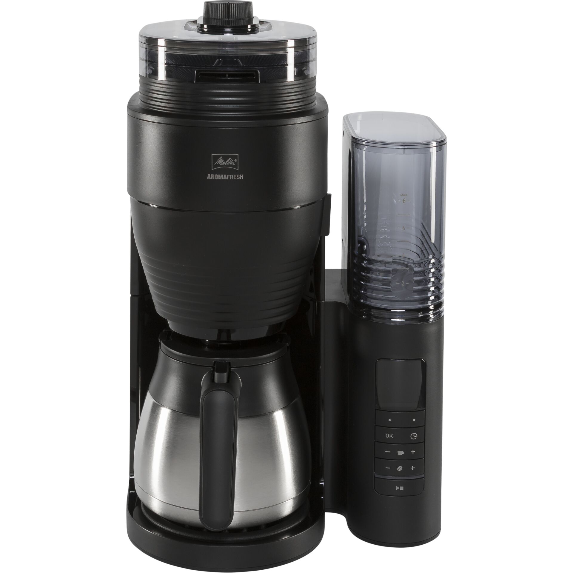 Kaffeemaschine, Kaffeevollautomat, AromaFresh, Filterkaffee, Tassenhalter