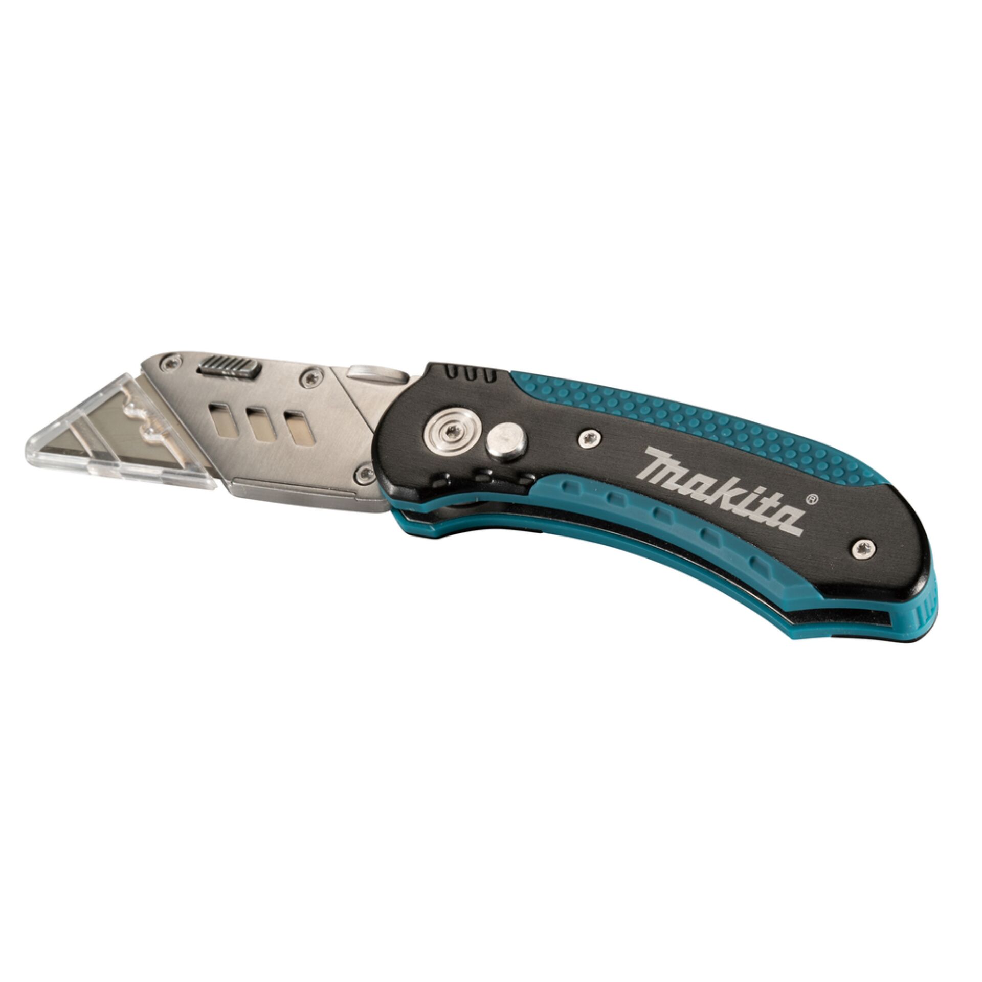 Utility knife, Box cutter, Retractable blade, Blau-Teal, Makita-ähnlich