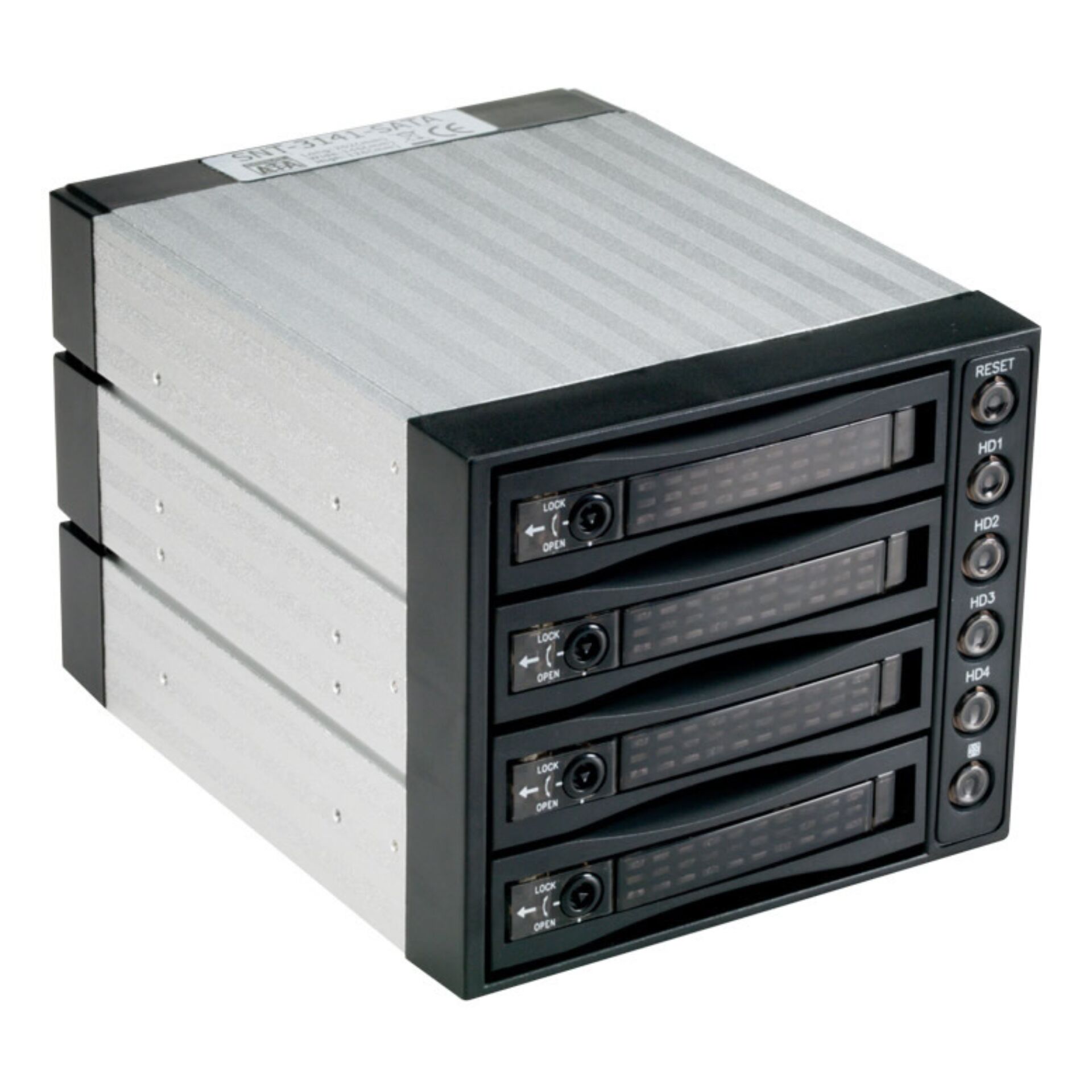 Speichereinheit, NAS, Festplatte, 4-Bay, externes Laufwerk