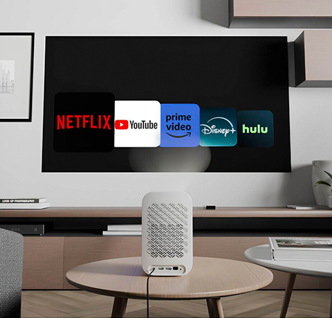 Fernseher, Streaming-Apps, Lautsprecher?