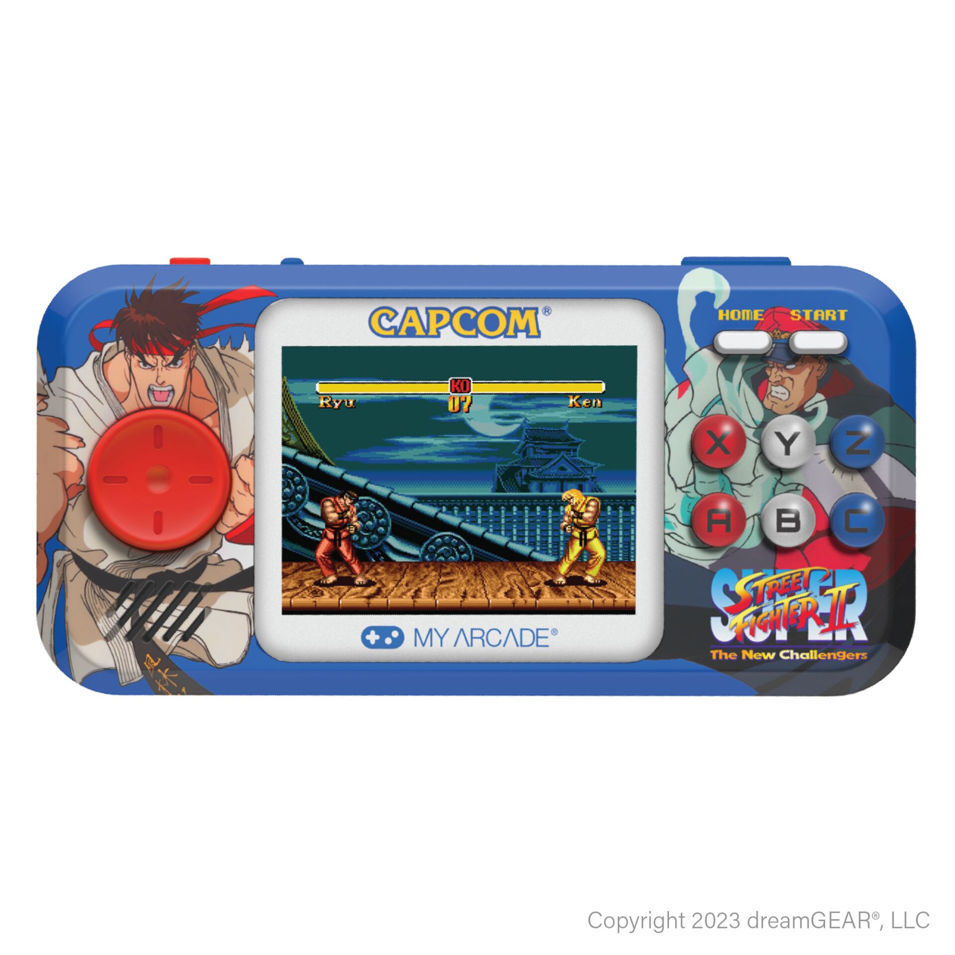 Handheld, Spielekonsole, Arcade, Street Fighter, Retro