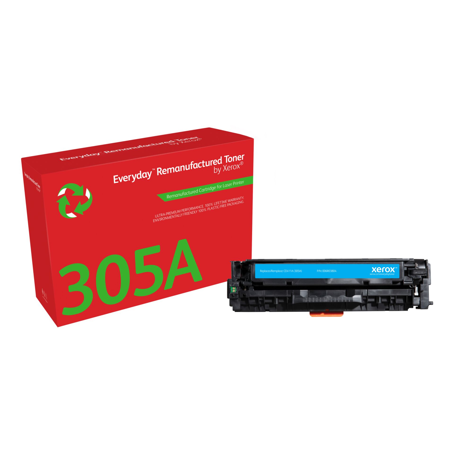 Toner, Kassette, Laser, Wiederaufbereitet, 305A
