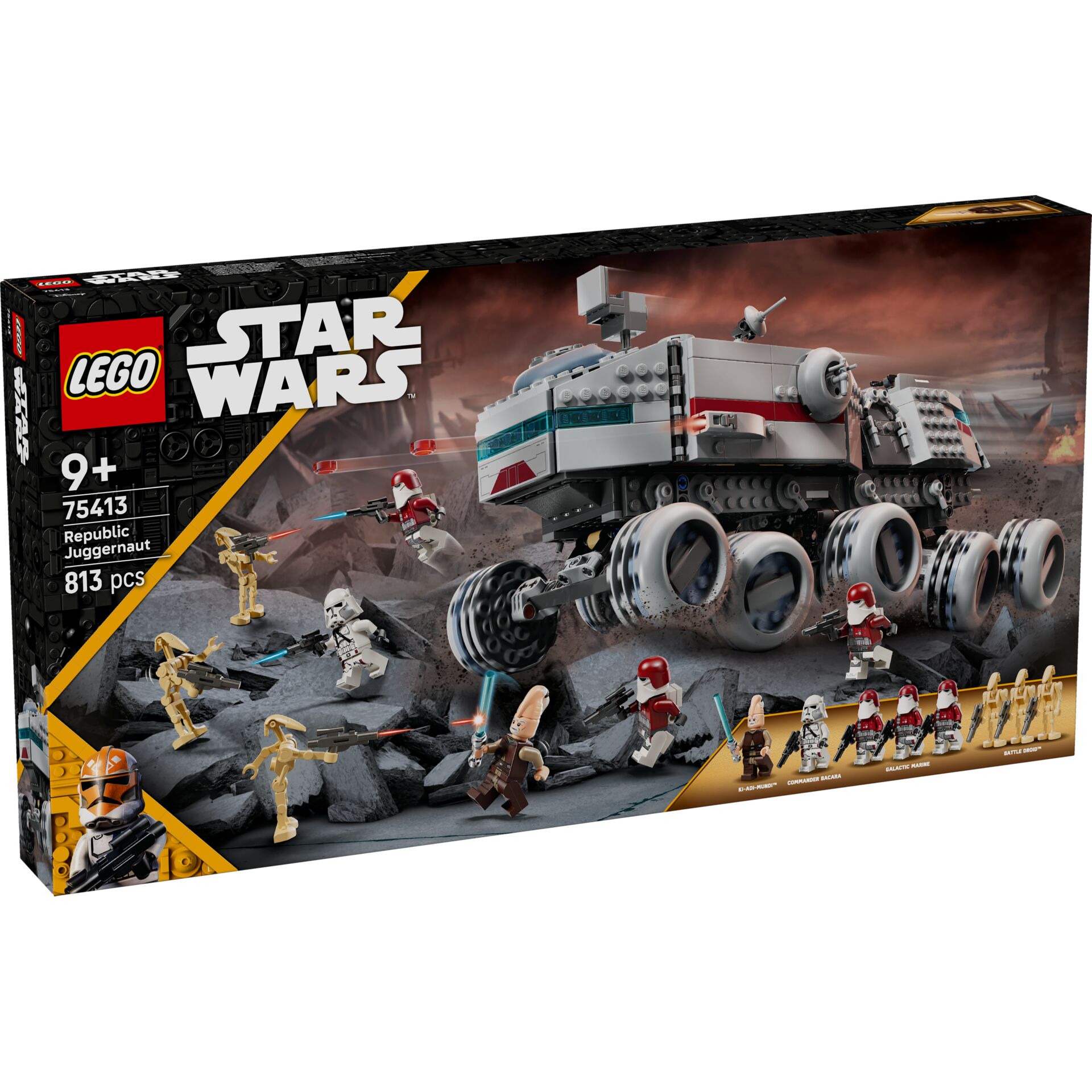 Lego, Star Wars, Republik-Juggernaut, 813-teile,  Raumschiff