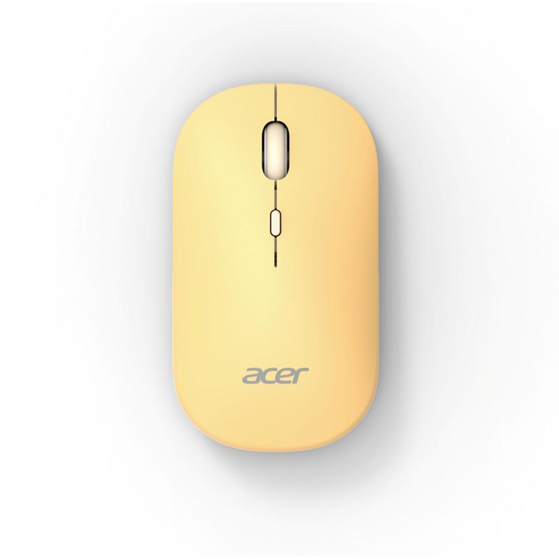 Maus, Kabellos, Gelb, Acer, Scrollrad