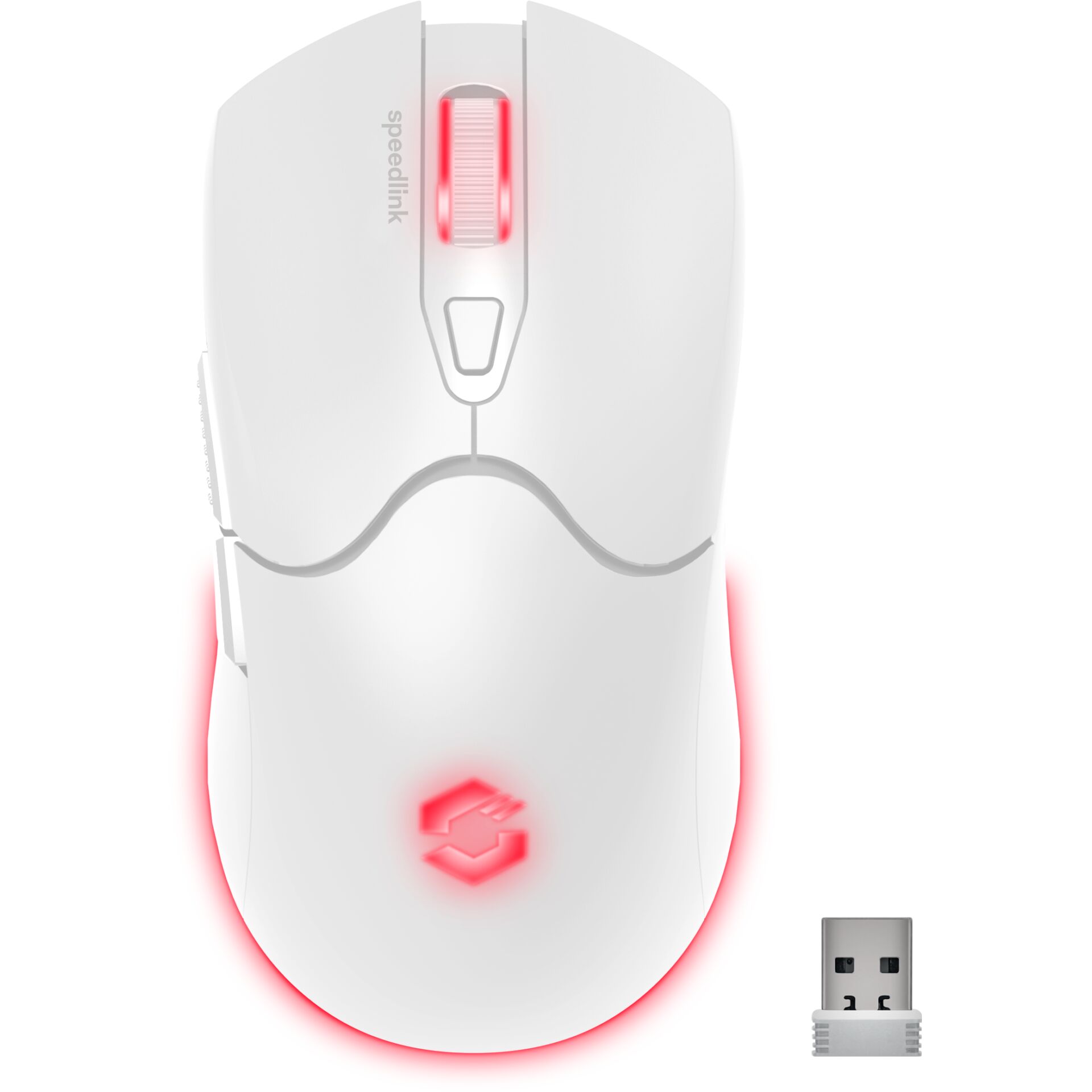 Maus, Gaming Maus, RGB Beleuchtung, USB kabellos, Soft-Touch