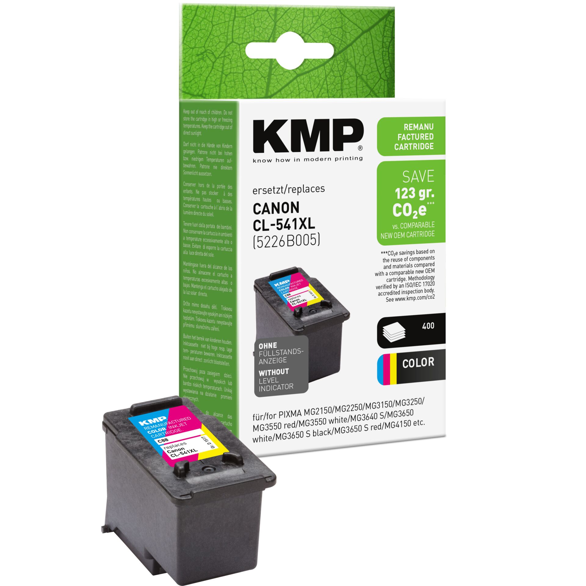 Computerausrüstung, Elektronik, Hardware, Adapter, QR Code, Tintenpatrone, KMP, Canon, Ersatzkartusche, Farbkartusche