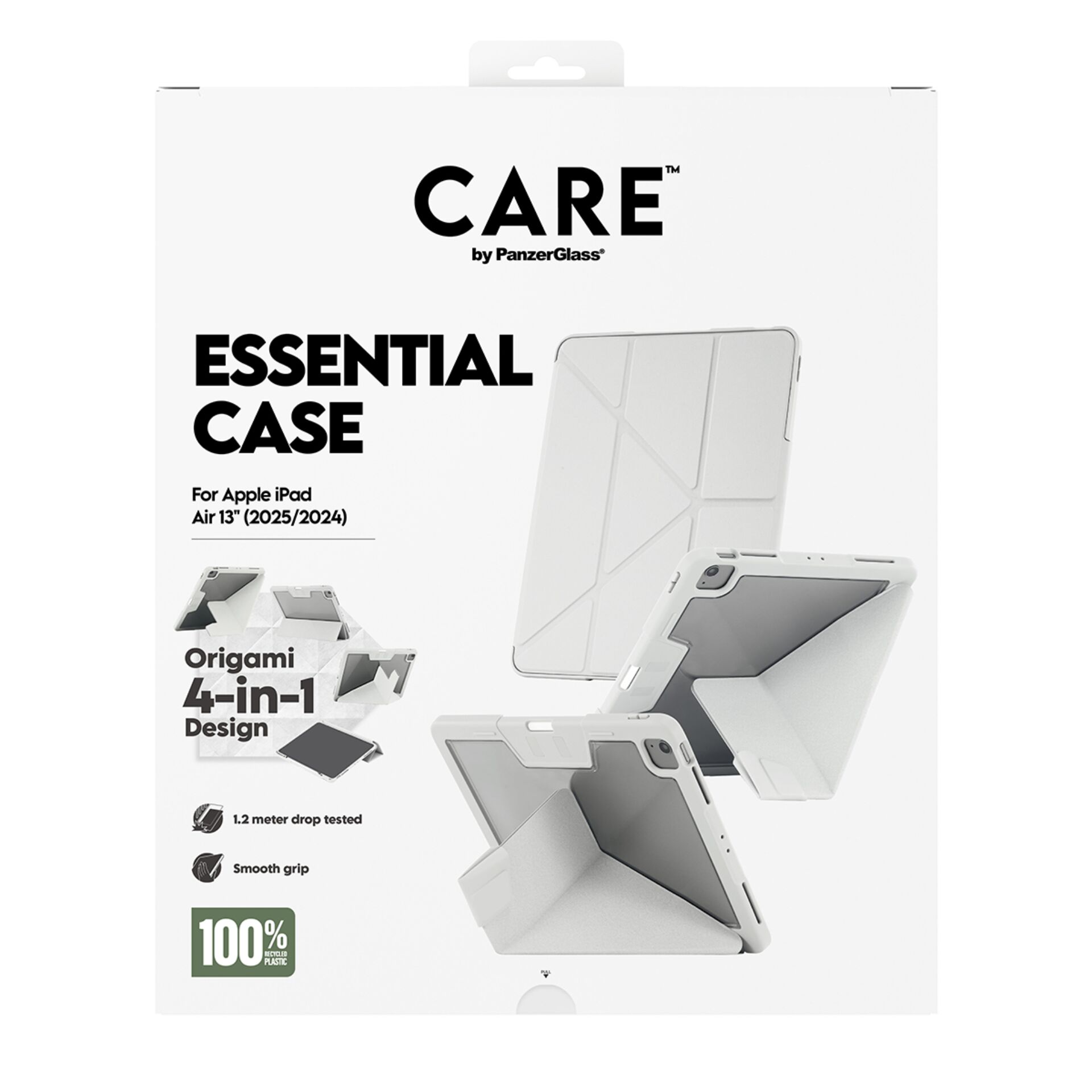 CARE by PanzerGlass TPU  Essential etui iPad Air 13 szary