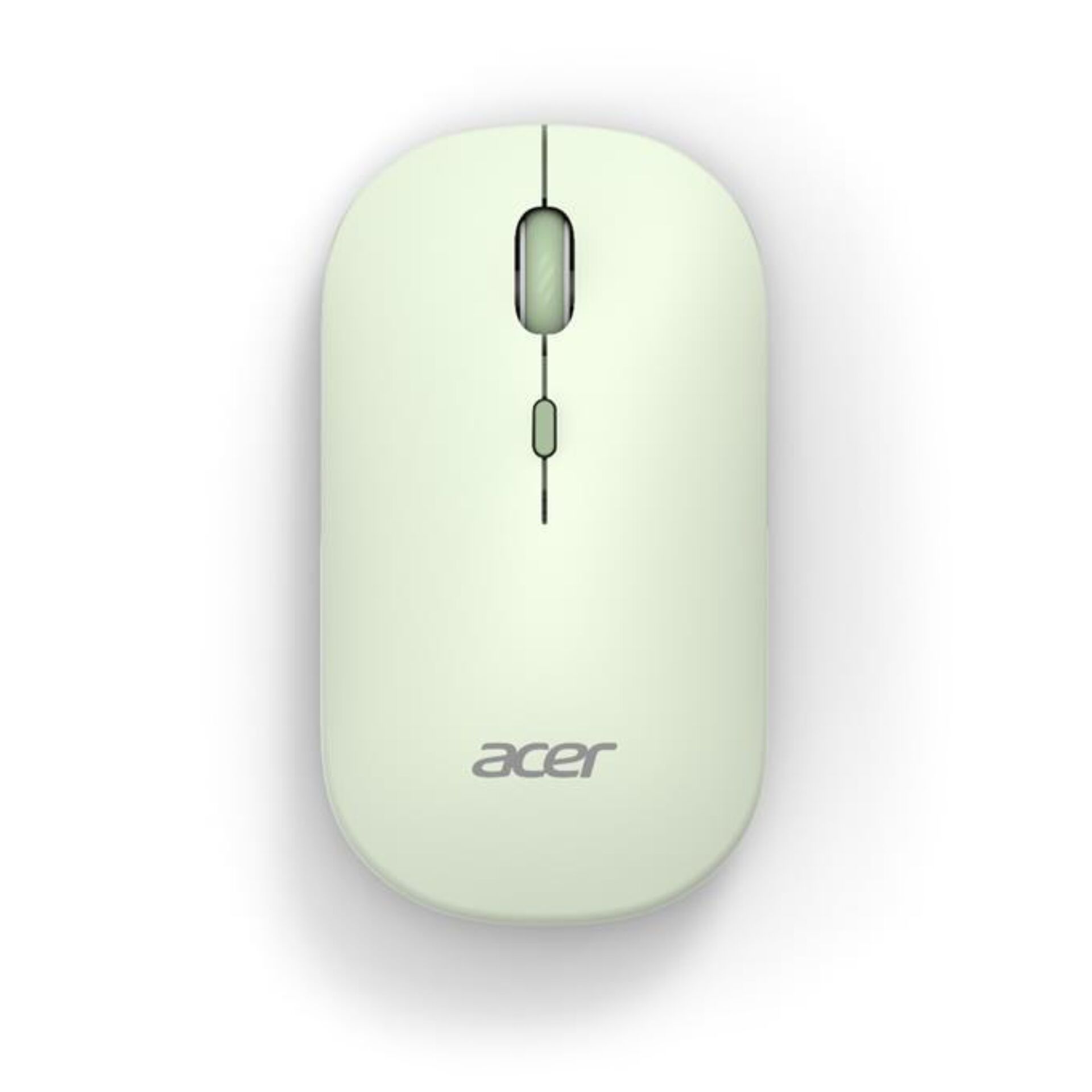 Maus, kabellos, hellgrünes Design, optische Sensor, Acer Logo