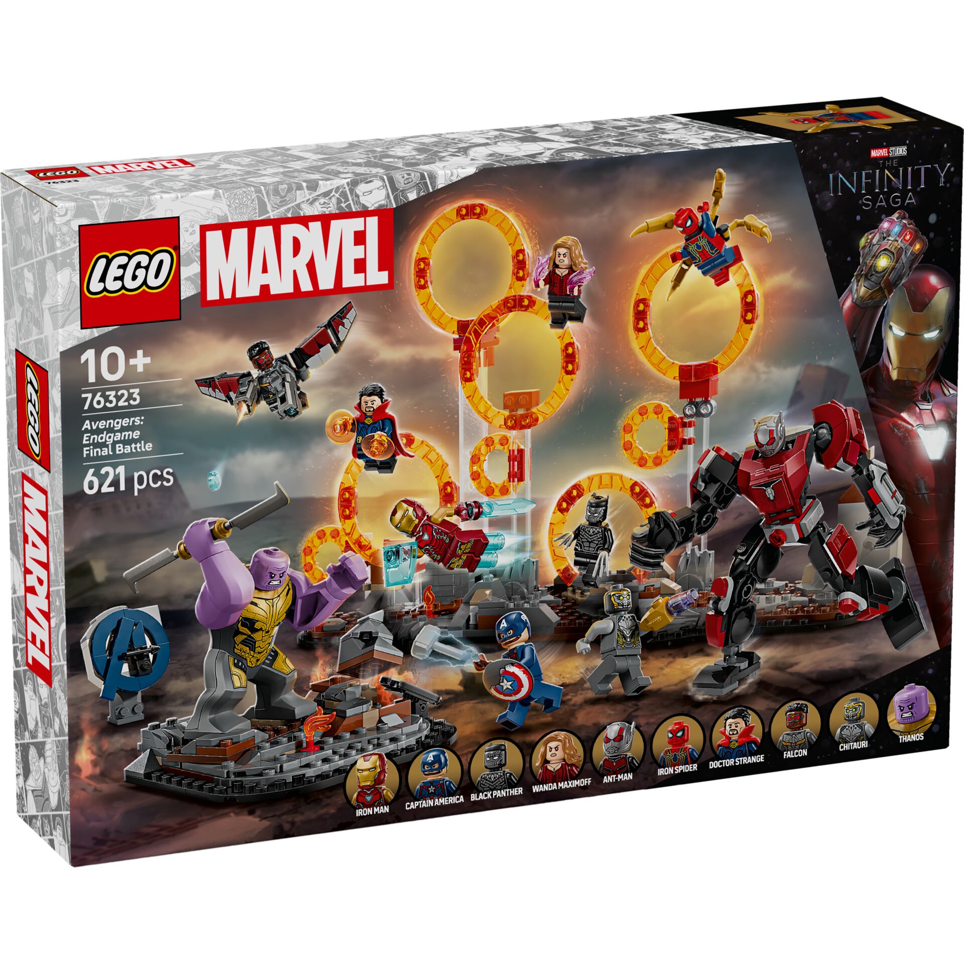 LEGO, Marvel, Satz, Avengers Endgame, 621 Teile