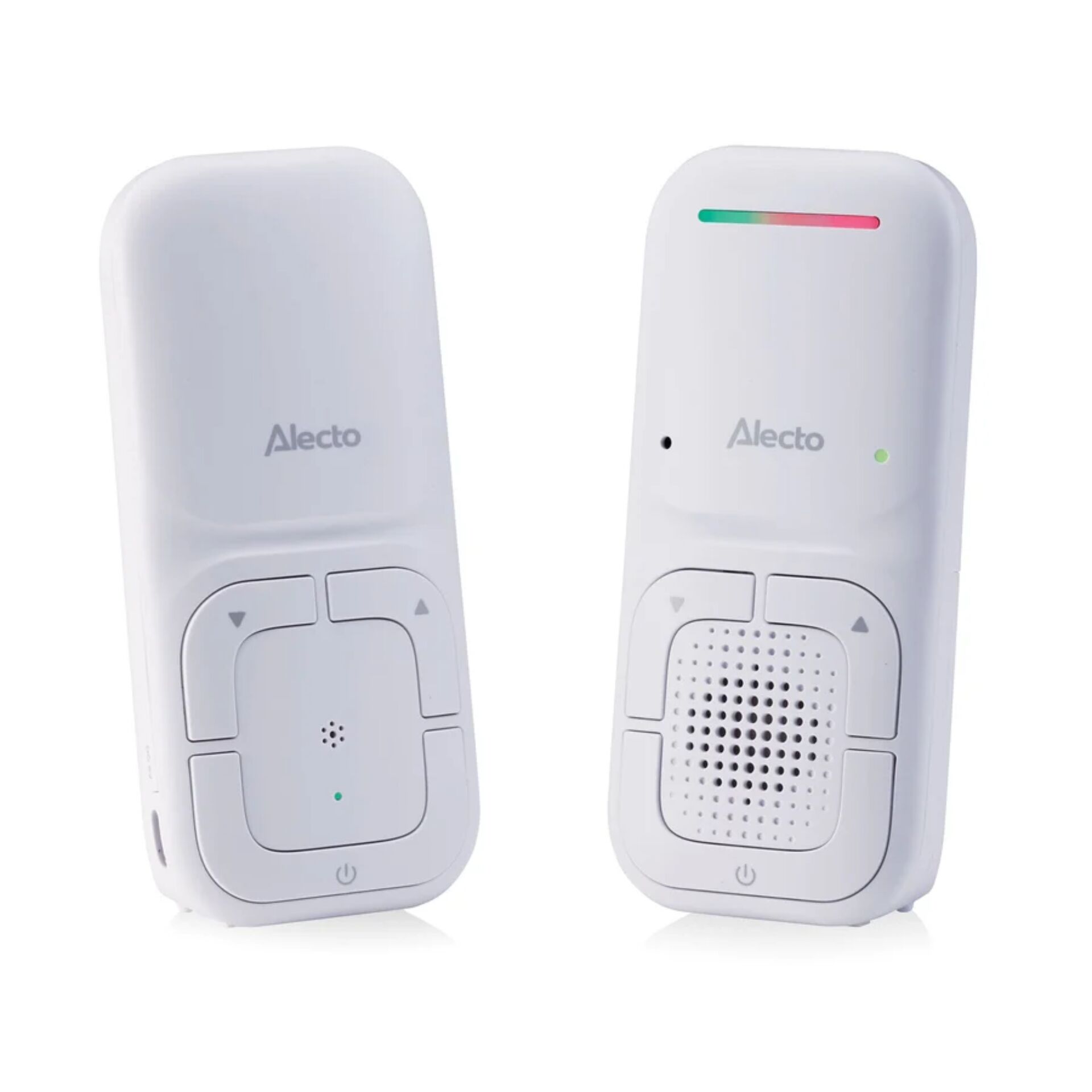 Baby monitor, Wireless, Two-piece, White, Microphone speaker