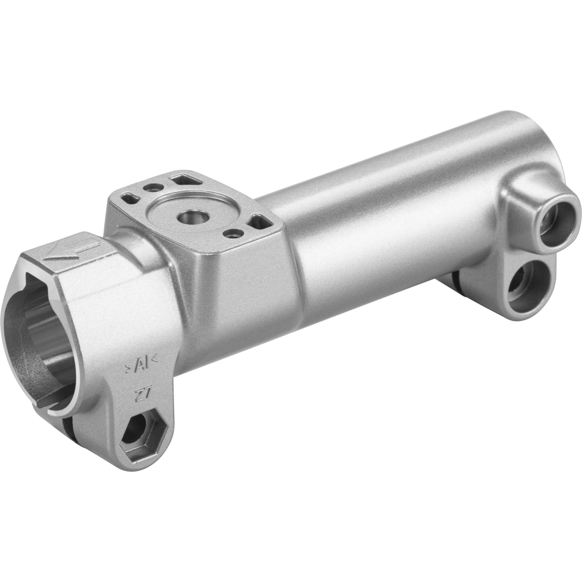 Kombinationsstück, Industriekomponente, Metallisch, Drehmomentwelle, Anschlusskörper