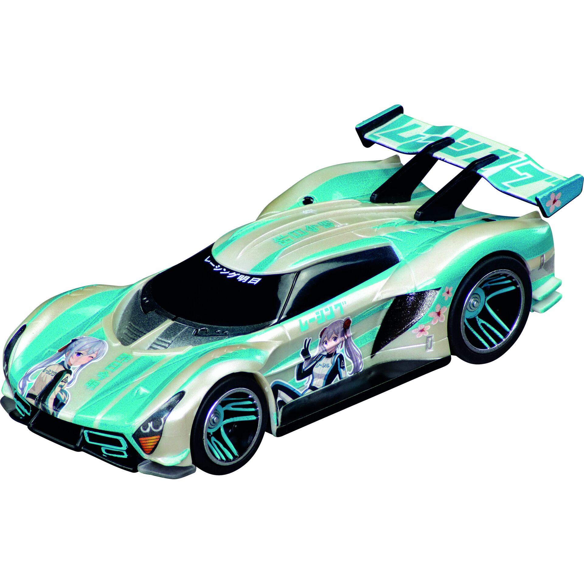 Spielzeugauto, Rennwagen, Gekleidet, Lichtup, Anime-Design