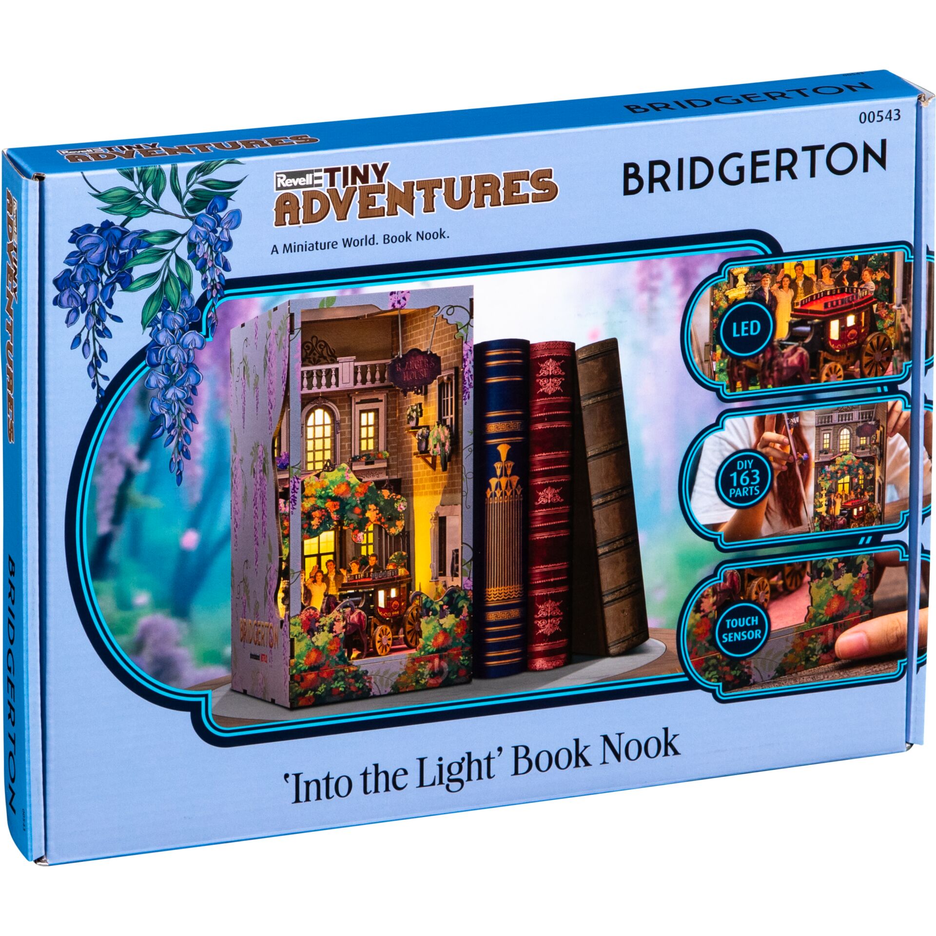 Miniature, Buch-Nische, LED, Abenteuer, Bridgerton