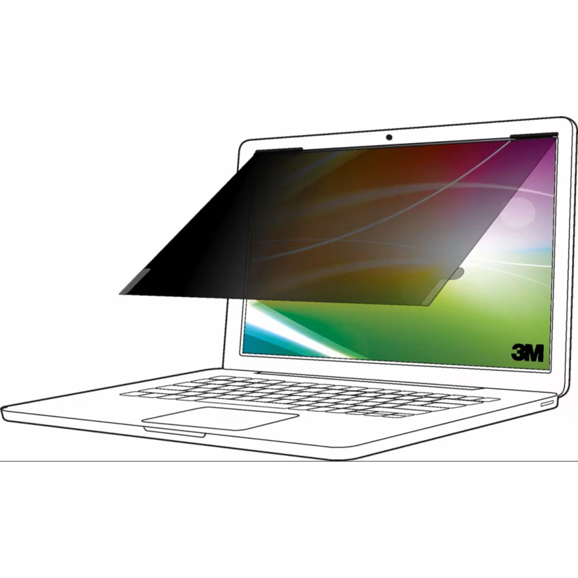 Laptop, Bildschirm-Schutz, Privatsphärenfilter, 3M, Anti-Glare