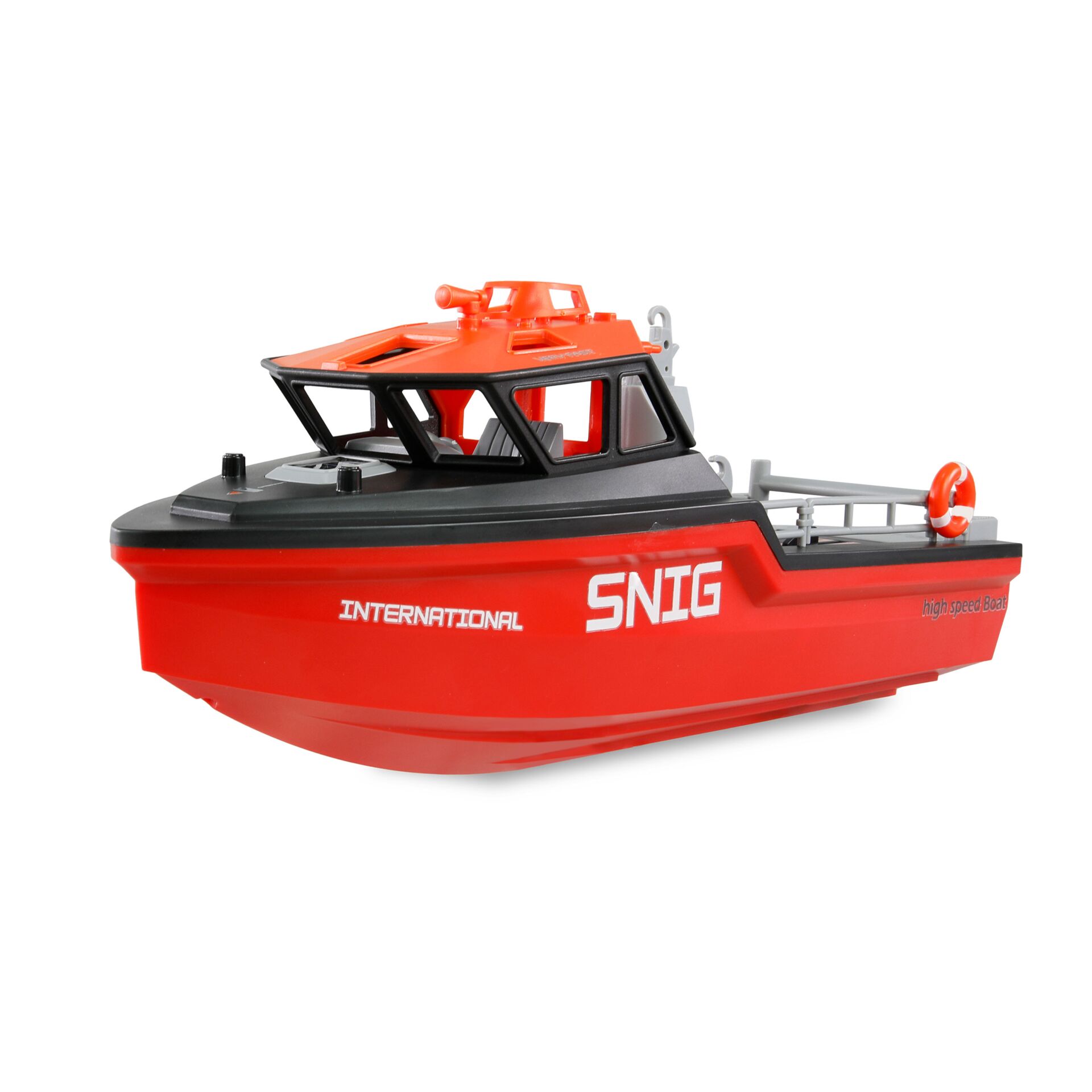 AMEWI Rescue Boat brushless  Jet Drive 320mm RTR black/red
