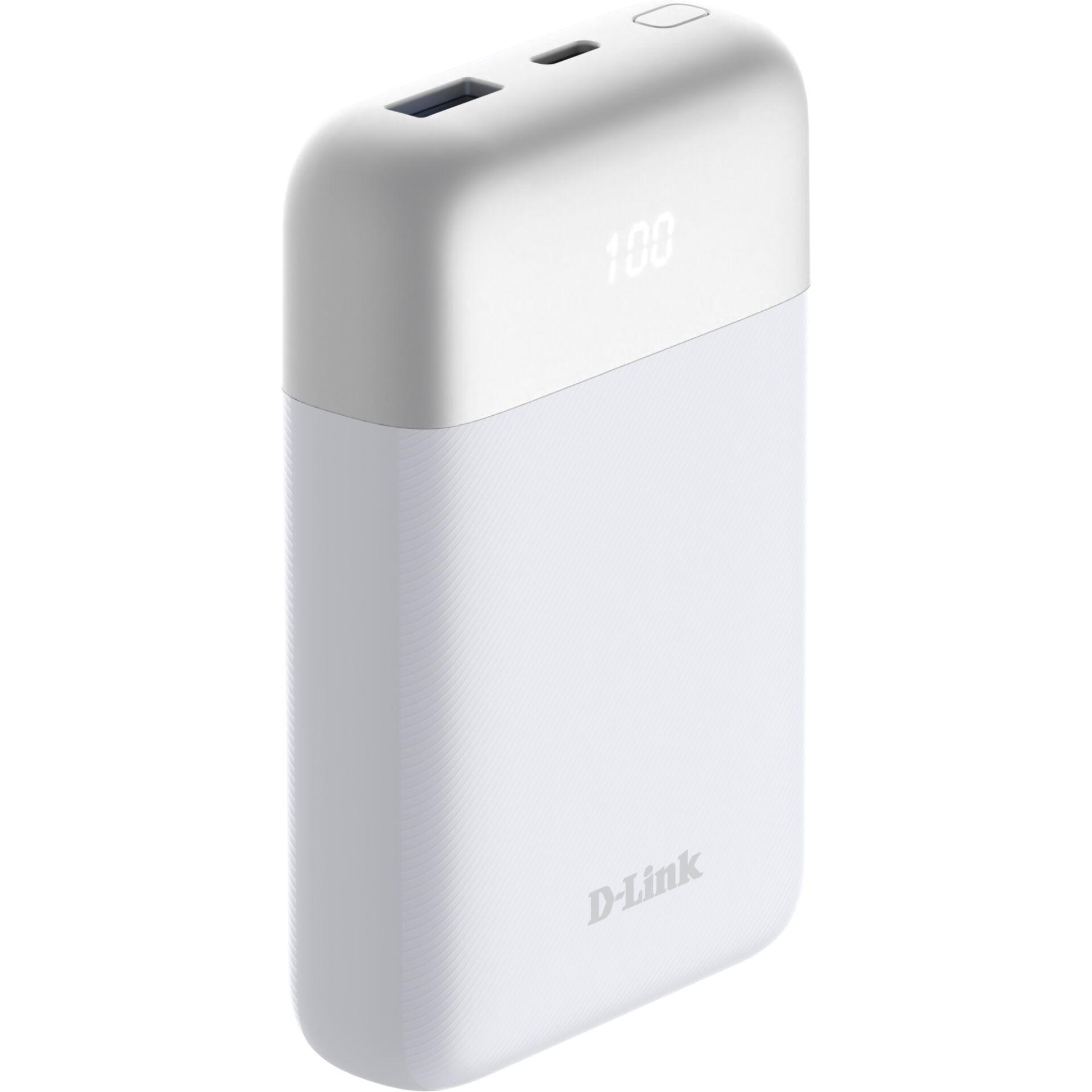 USB-C-Ac Charger, Power bank, White, Digital display, D-Link