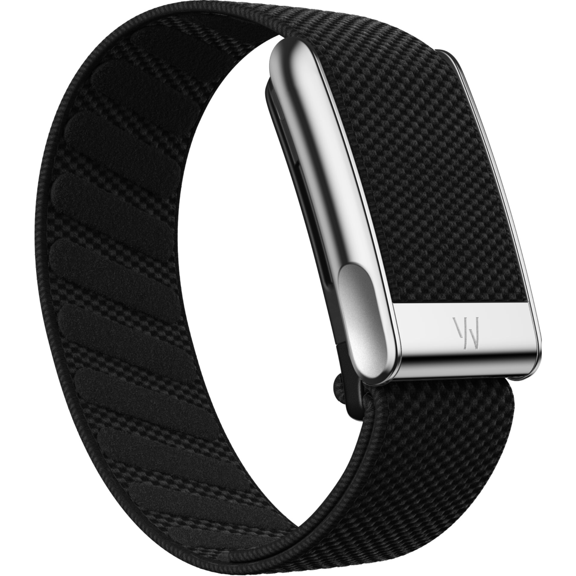 Armband, Kordel, Schwarz, Metallisch, Klappverschluss