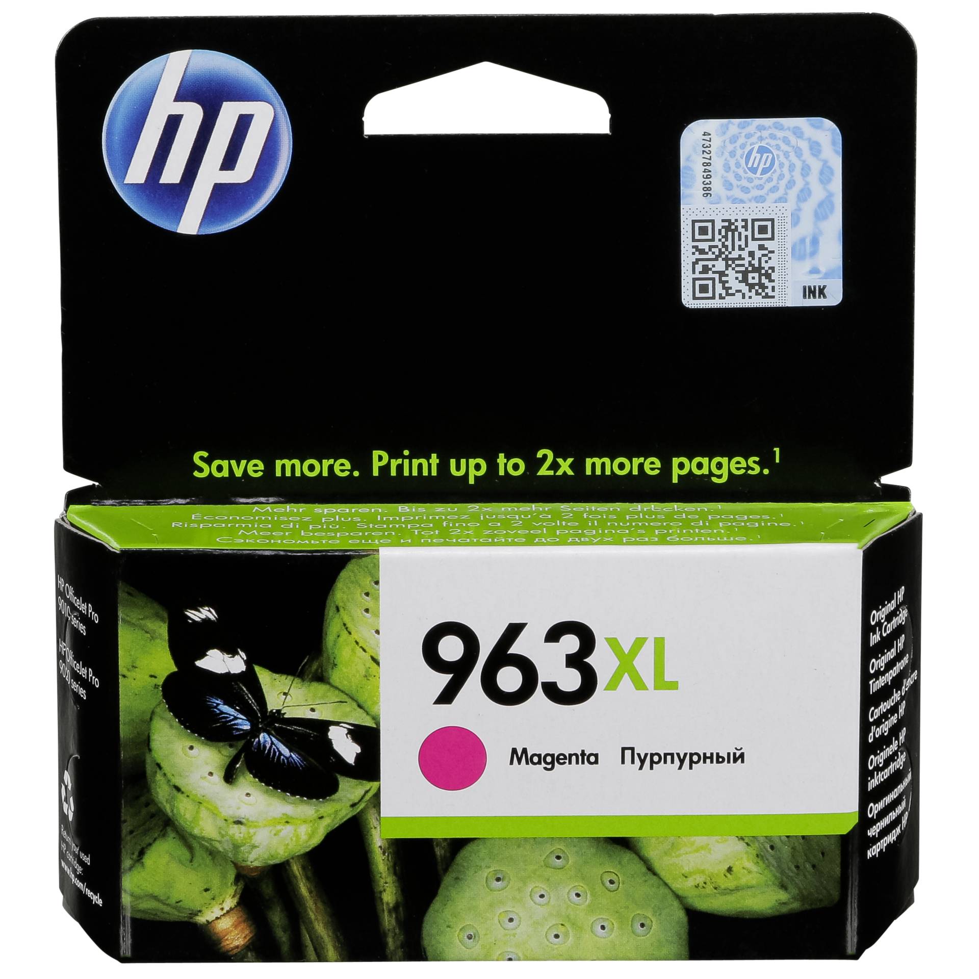 HP 3JA28AE Tusz  magenta nr 963 XL