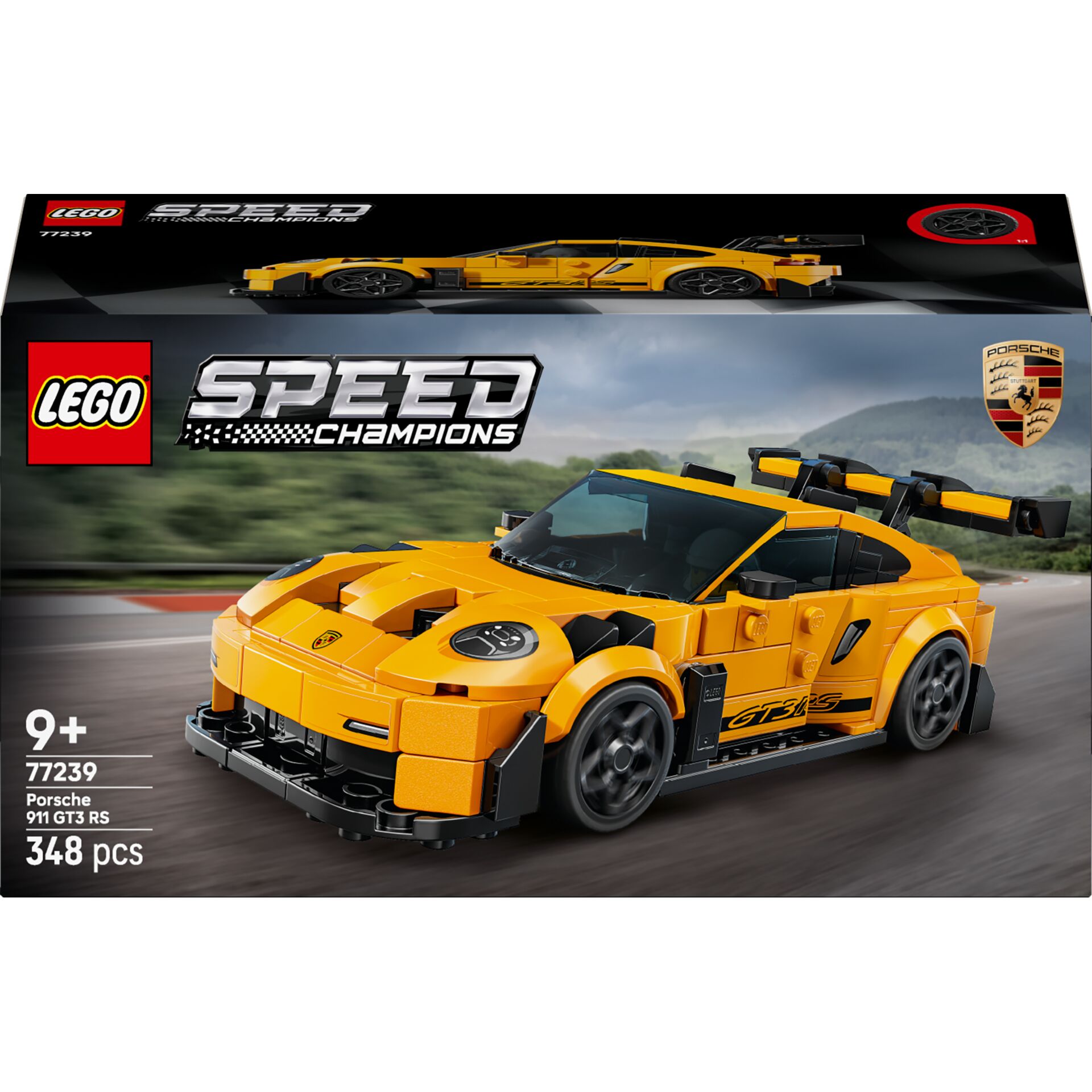Lego, Speed Champions, Porsche, 911 GT3 RS, Auto Modell