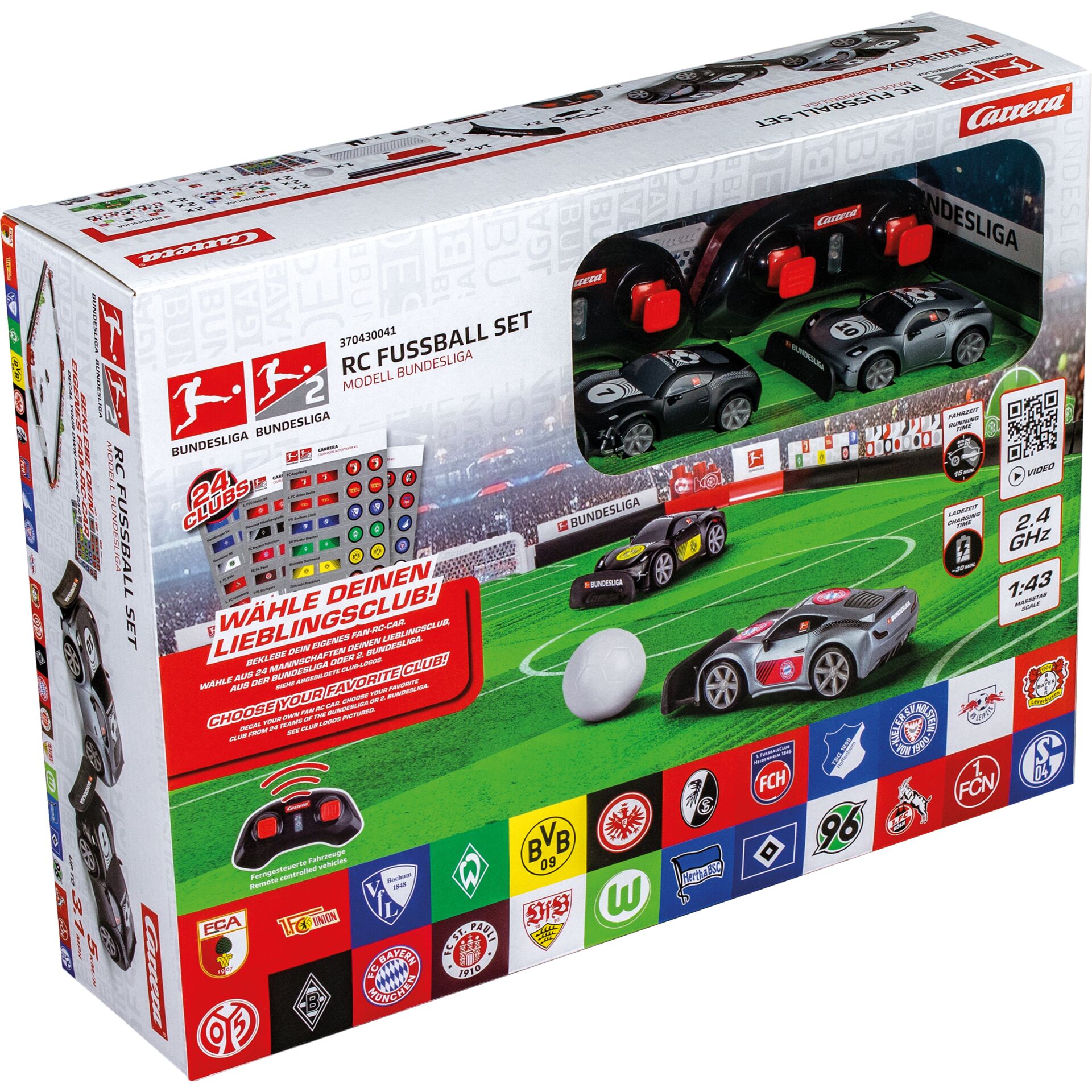 RC, Fussballset, Bundesliga, Auto, Spielset