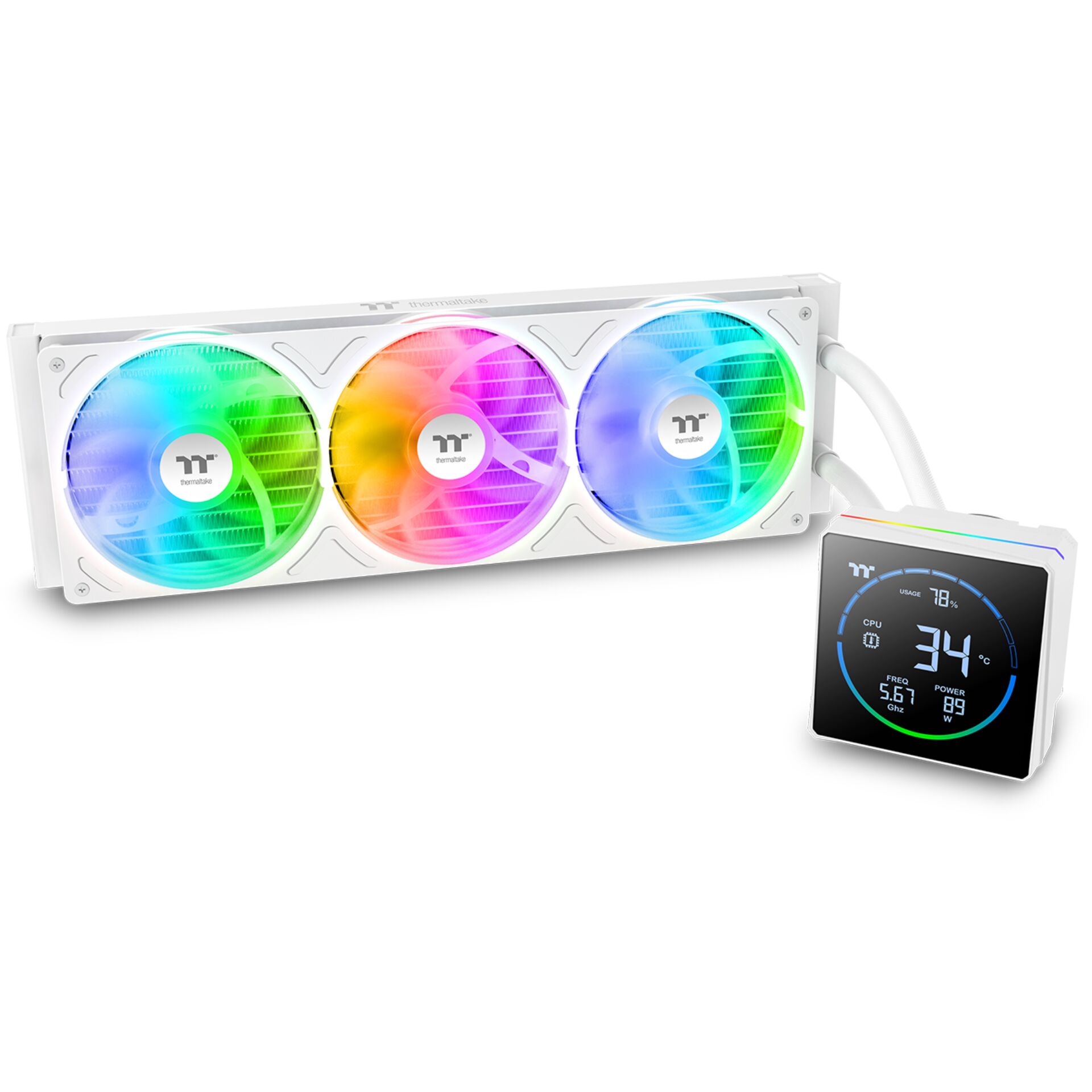 RGB, RGB-Fans, RGB-Lüfter, CPU-Kit, LCD-Display