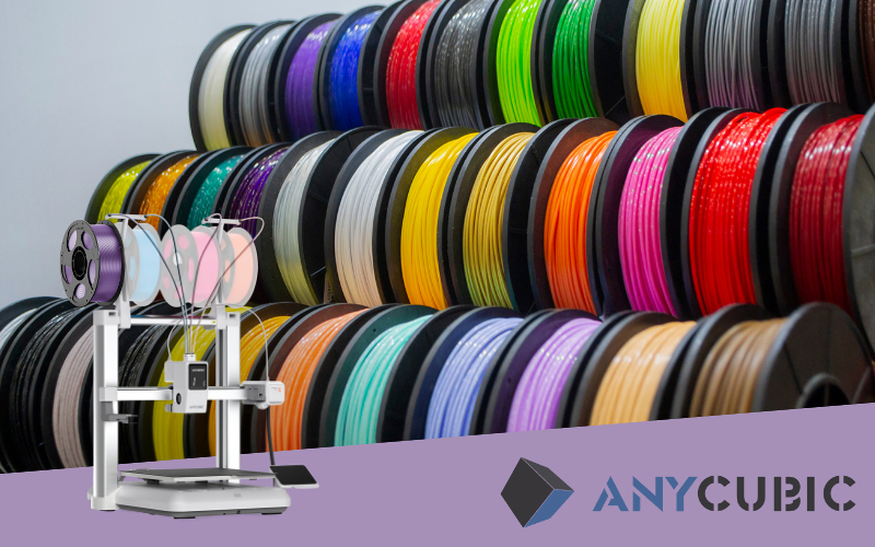 3D‑Druck-Filament, Filament‑Spule, Farbenvielfalt, 3D‑Druck, Drahtspule