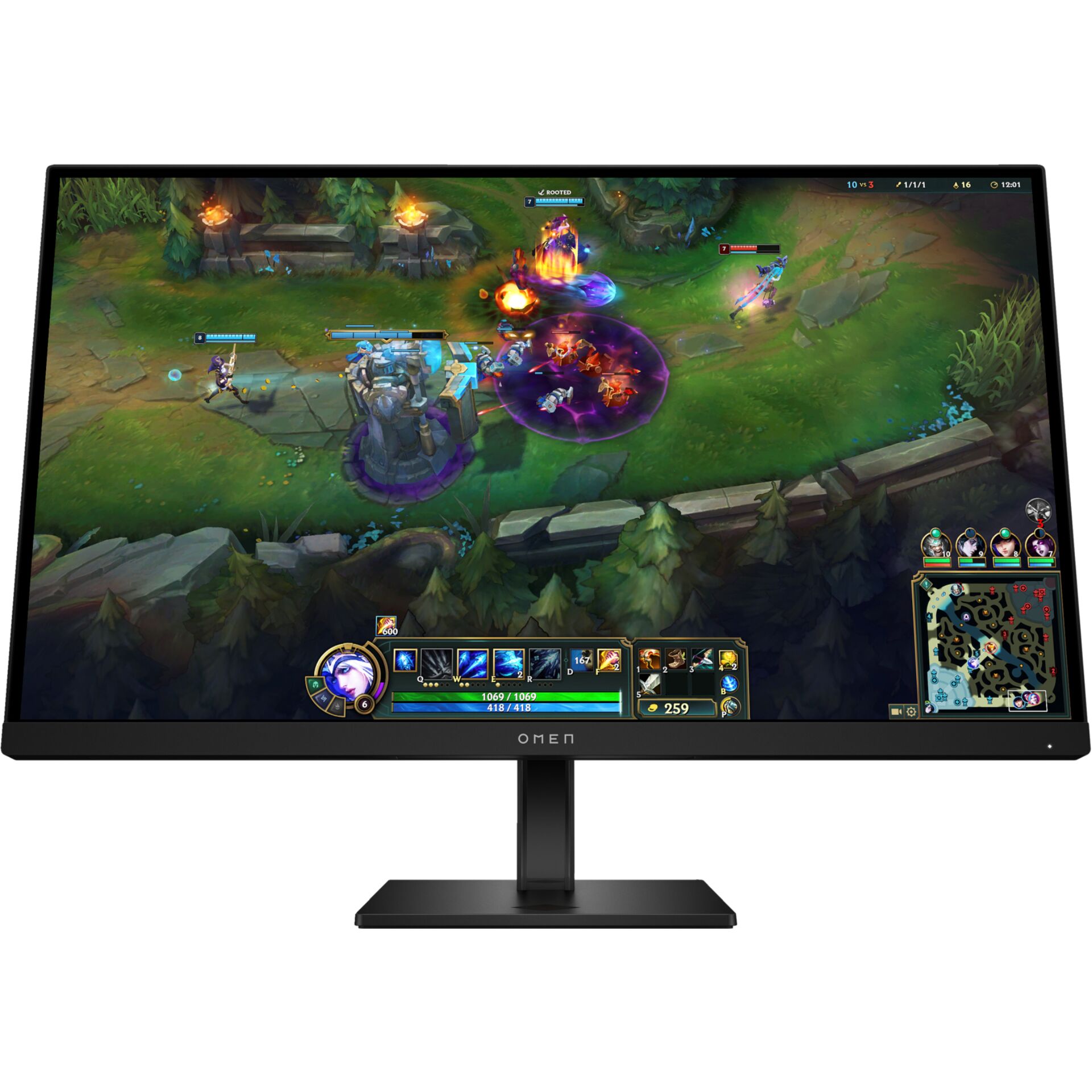 Gaming-Monitor, Ultrawide-Blick, Desktop-Monitor, LCD-Display, Gaming-Setup