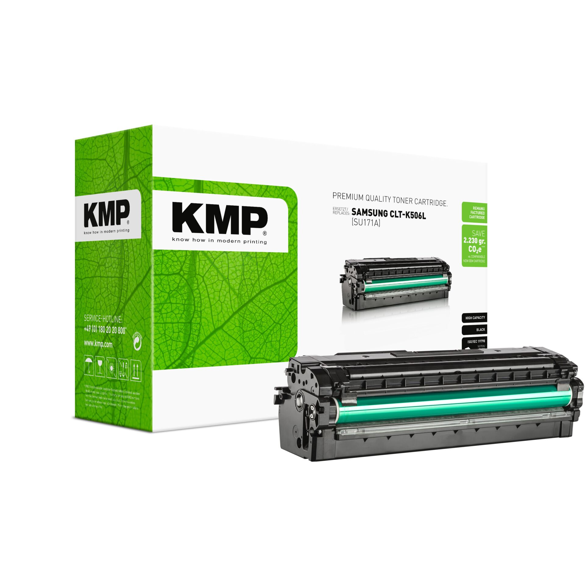 Computerausrüstung, Elektronik, Hardware, Maschine, Tonerpatrone, Druckertoner, Laser-Toner, Grüne Box, Ersatzpatrone