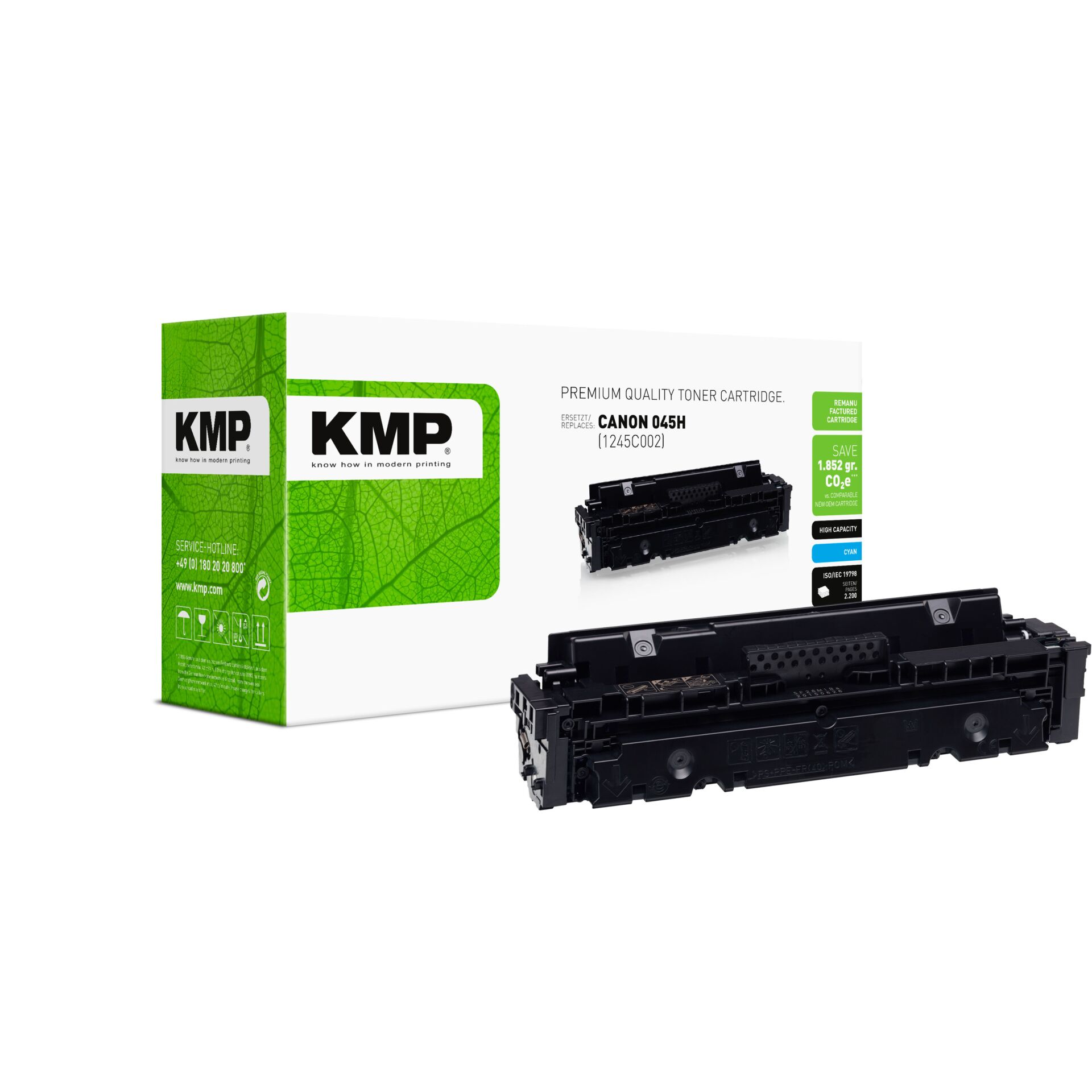 Adapter, Elektronik, Computer-Ausrüstung, Computerausrüstung, Spielzeug, Tonerpatrone, KMP, Canon 045H kompatibel, Schwarz Toner, Kassette/Cartridge
