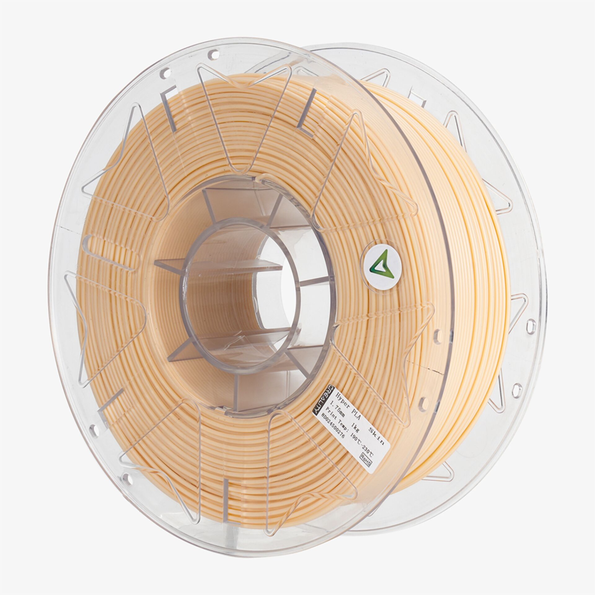 Filament, PLA, Pfirsichfarben, 3D-Druck, Spule