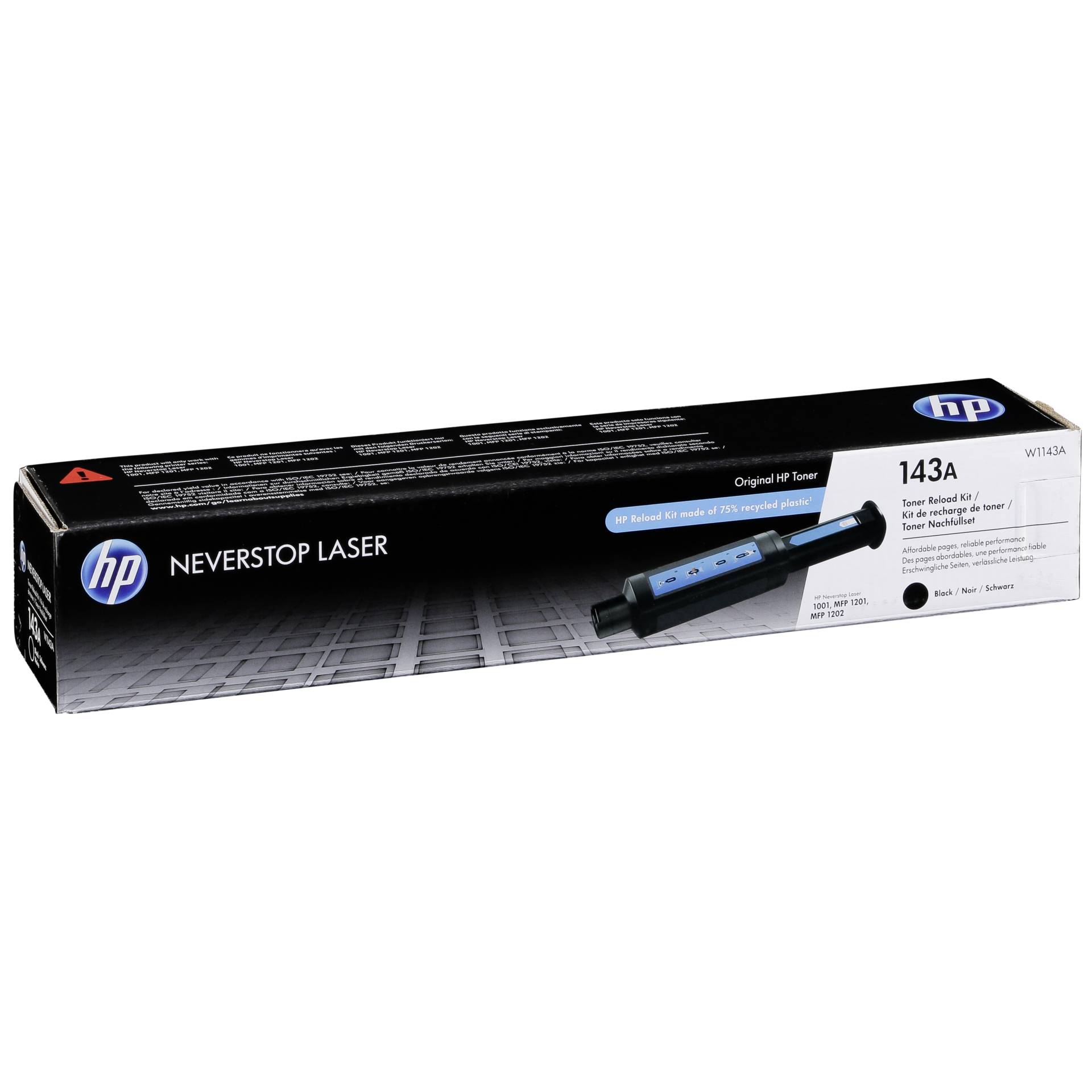 HP W1143A Neverstop Toner-  Zestaw uzupelniajacy nr 143 A