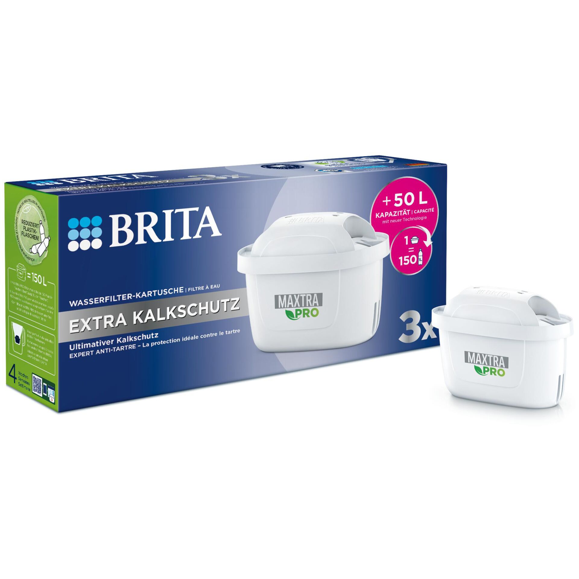 Brita MAXTRA PRO  Extra Lime Protection Pack 3