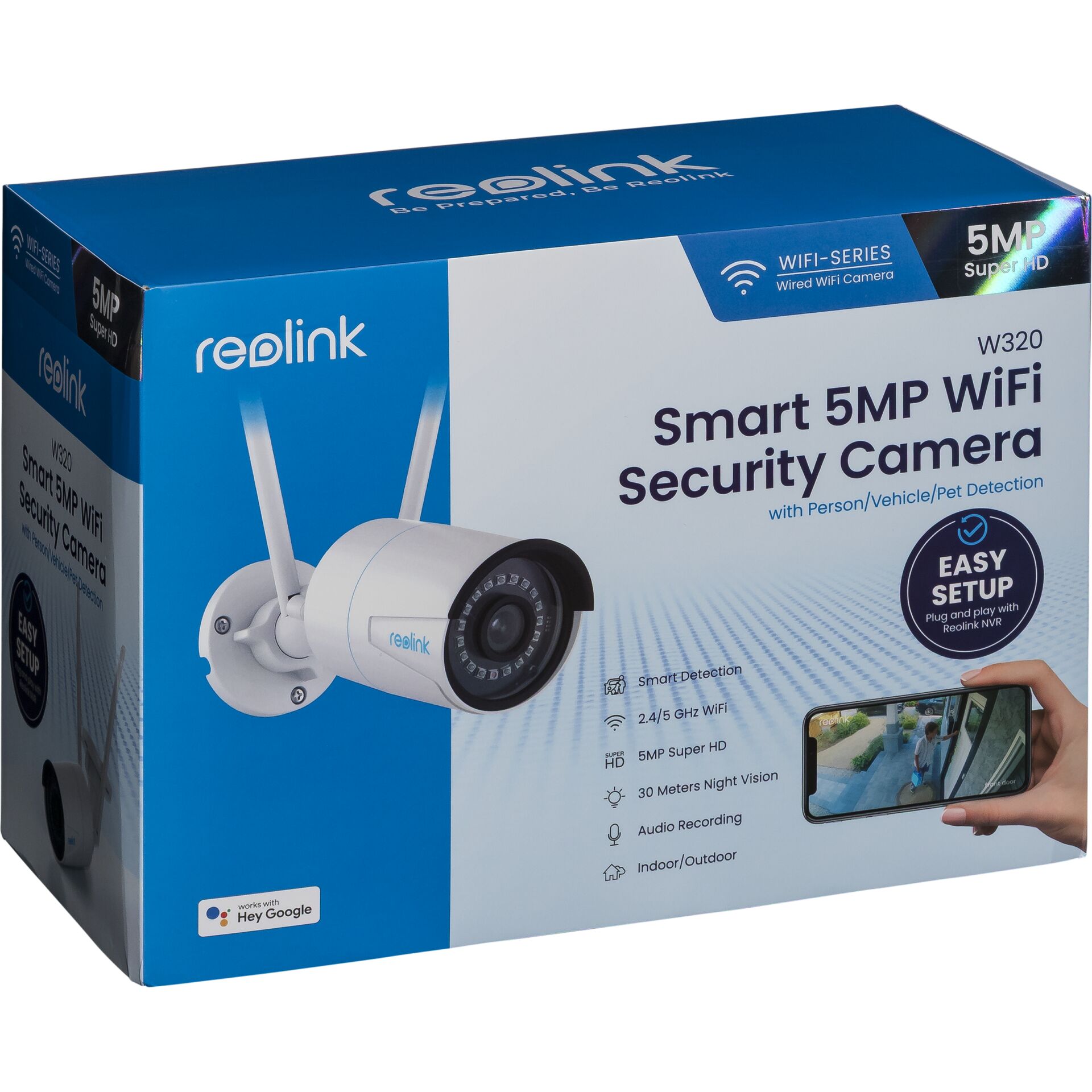 Elektronik, Rauchrohr, Sicherheitskamera, WiFi-Kamera, 5MP, innen/außen, App-Steuerung