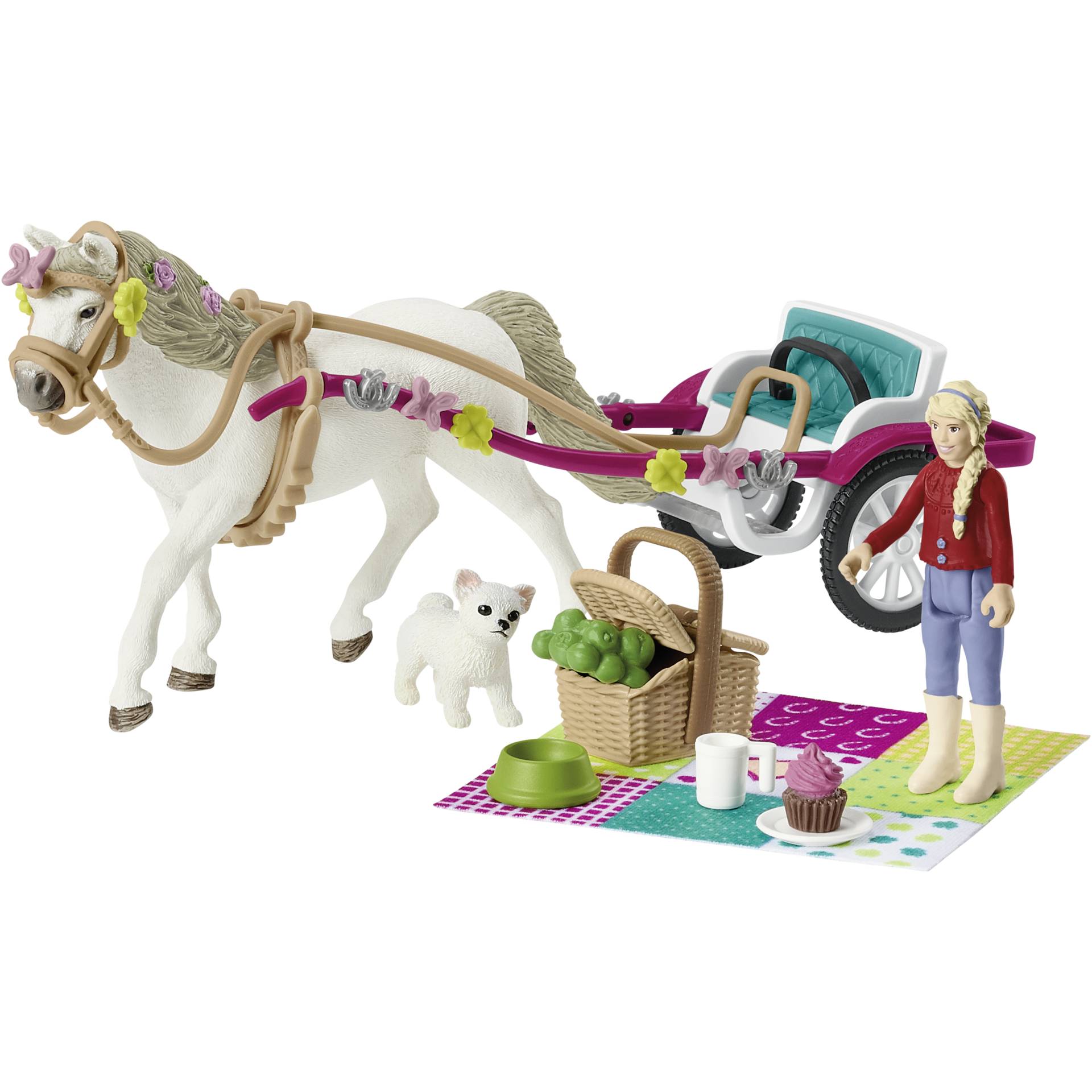 Person, Figurine, Wagon, Glove, Horse Cart