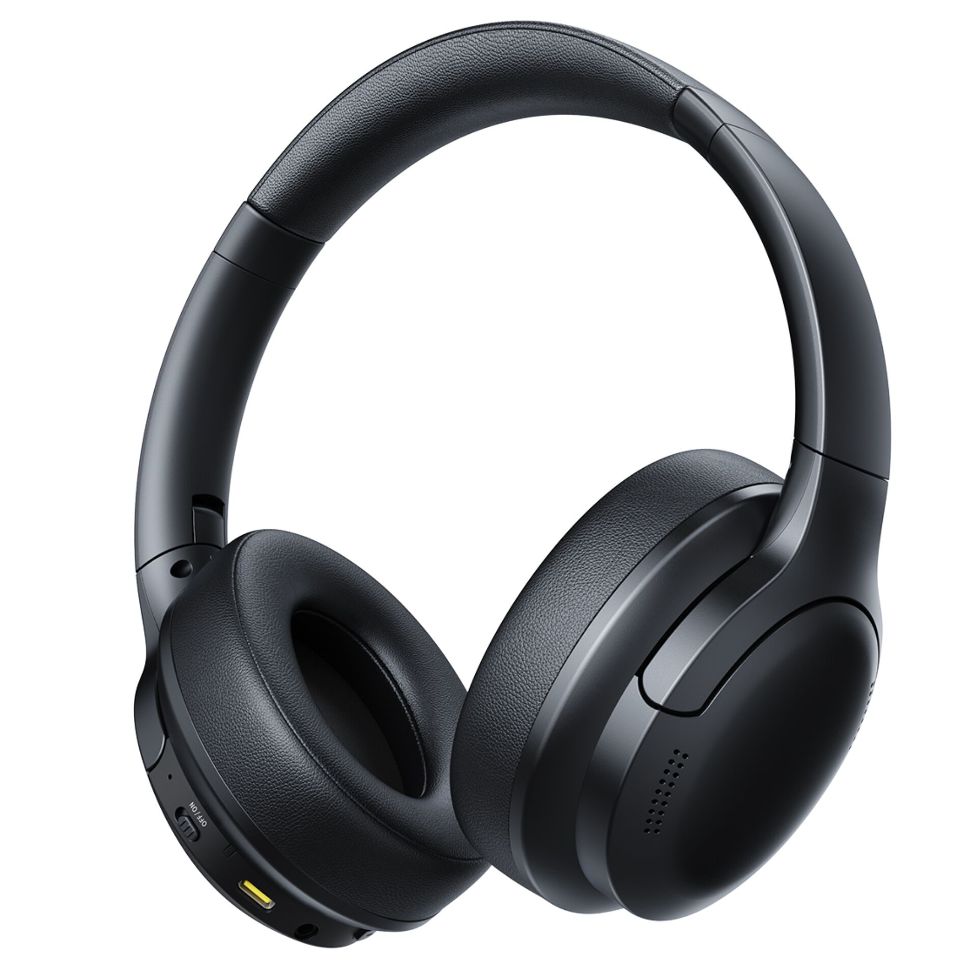 Kopfhörer, Over-Ear, Drahtlos, Schwarz, Passivkühlung