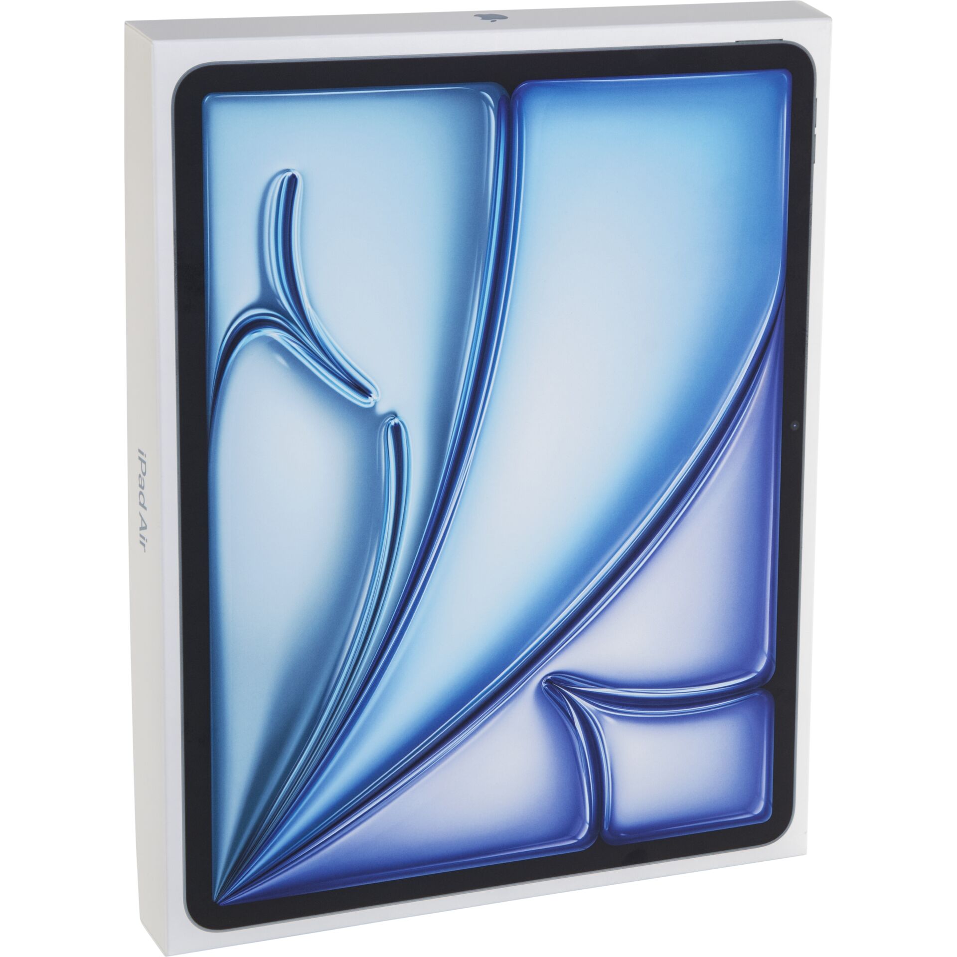 tablet, blau, box, anzeige, zubehör
