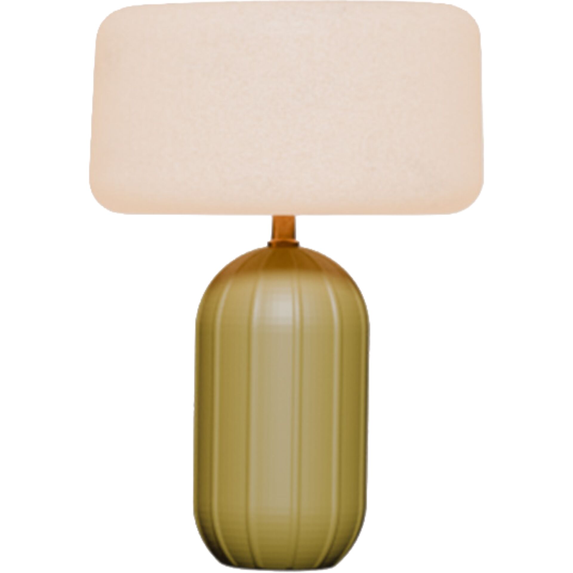 Tischlampe, Lampe, Gold, Rundoval, Schirmlampenfuß