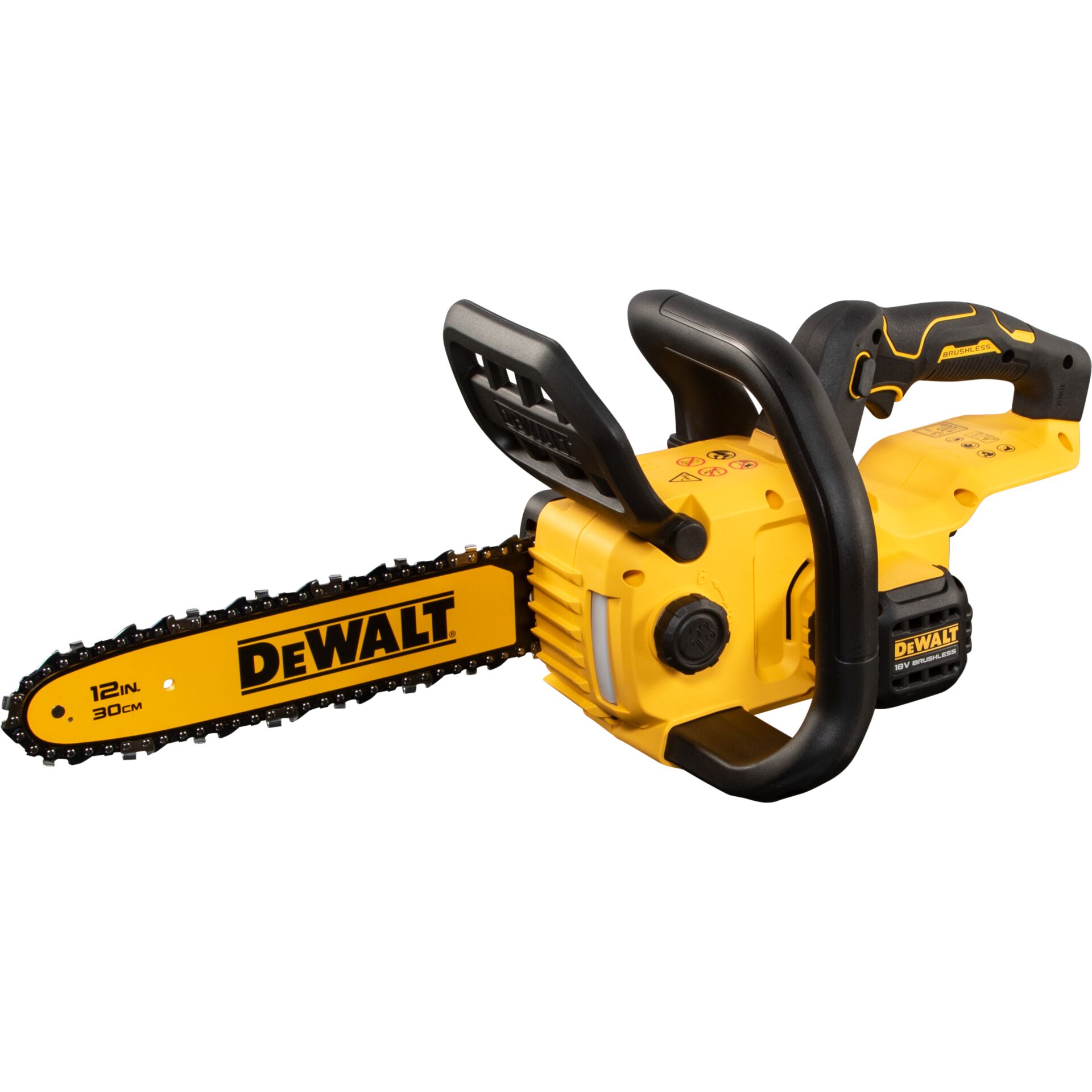 Kettensäge, Akku-Kettensäge, 12 Zoll, orange, Dewalt, Kettensäge, Akku-Kettensäge, 12 Zoll, gelb-schwarz, DeWALT