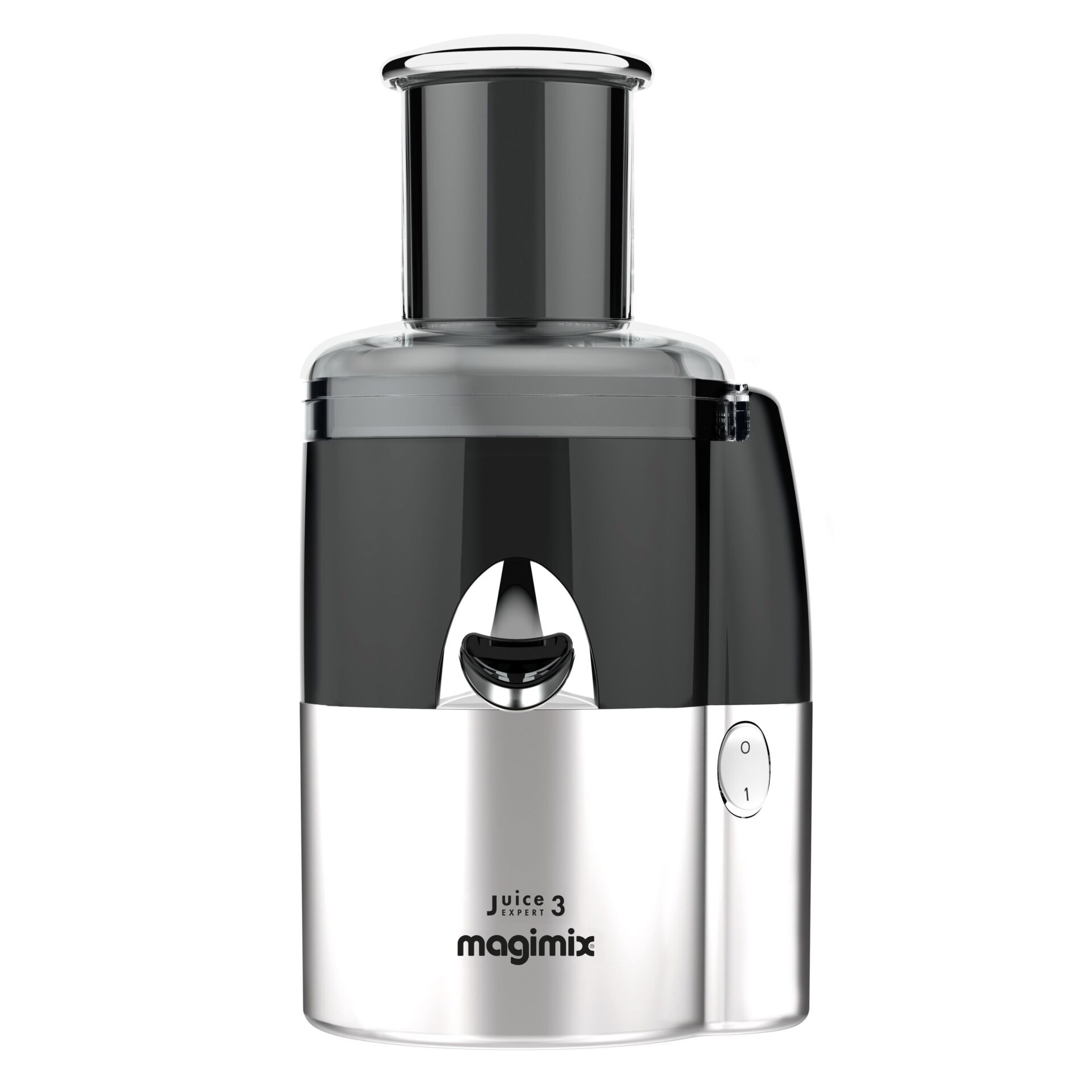 Getränk, Saft, Juicer, Centrifugal, Kompakt, Schwarz-Silber, Maschine