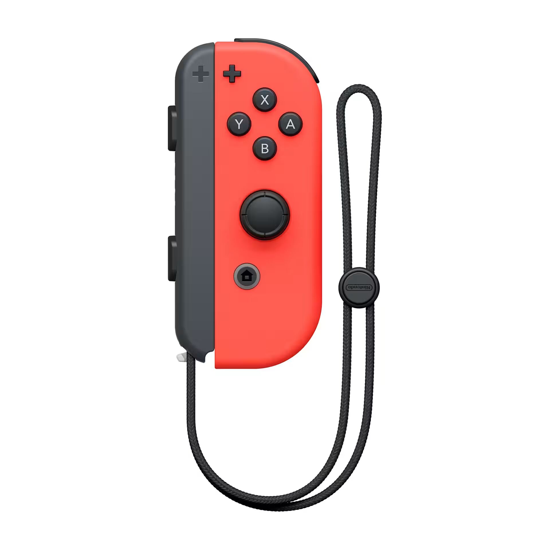 Nintendo Switch Joystick, Joy-Con Controller, neon red, neon orange, strap accessory