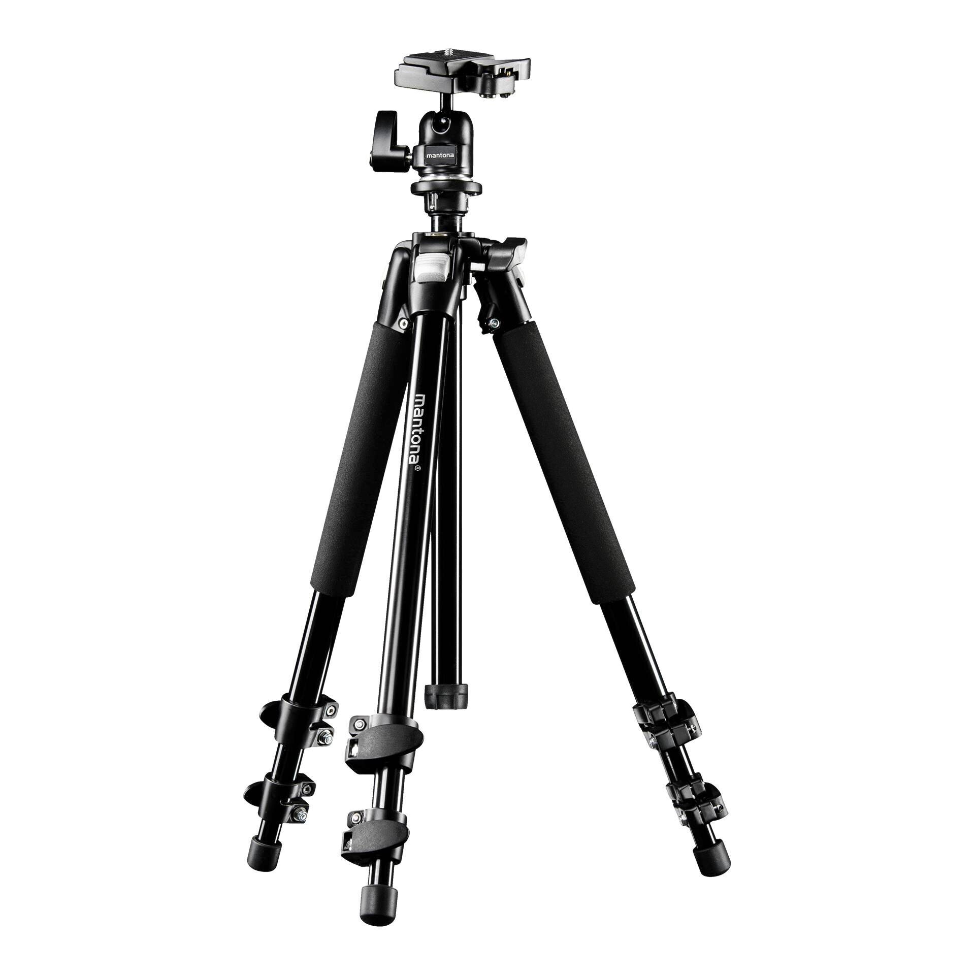 Stativ, Kamera-Stativ, Dreibein, Tubing, Gewichtseinschränkung, Stativ, Dreibein, Camcorder-Stativ, Aluminium, Gepolsterte Griffe, Stativ, Dreibein, Kugelkopf, Schwarz, Aluminium