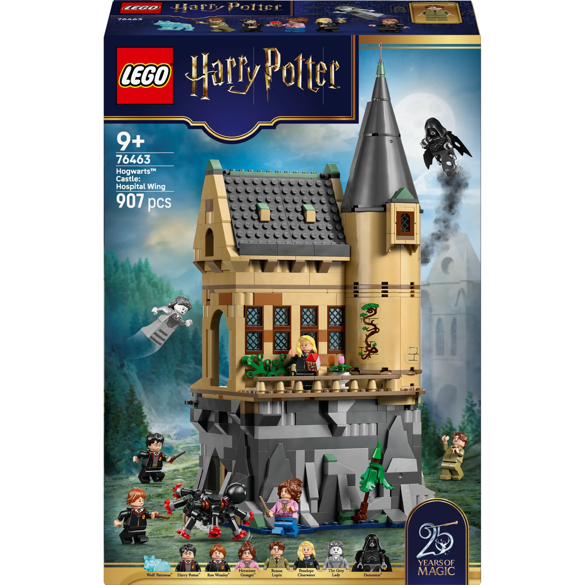 Harry Potter, Burg, Turm, Lego, 907 Teile