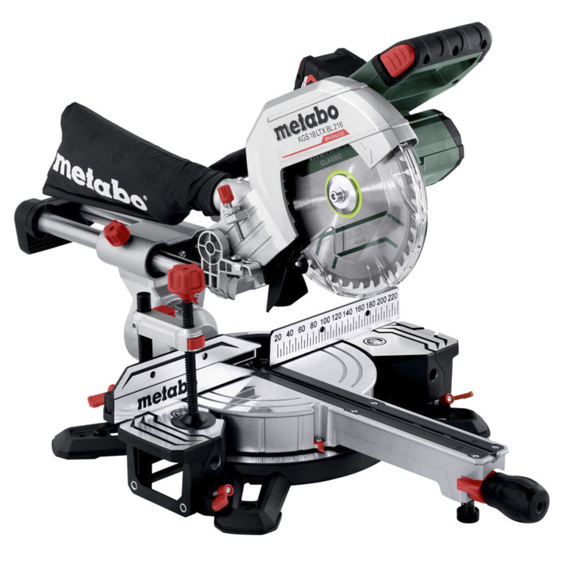 Metabo KGS 18 LTX BL 216  2x 5,2Ah